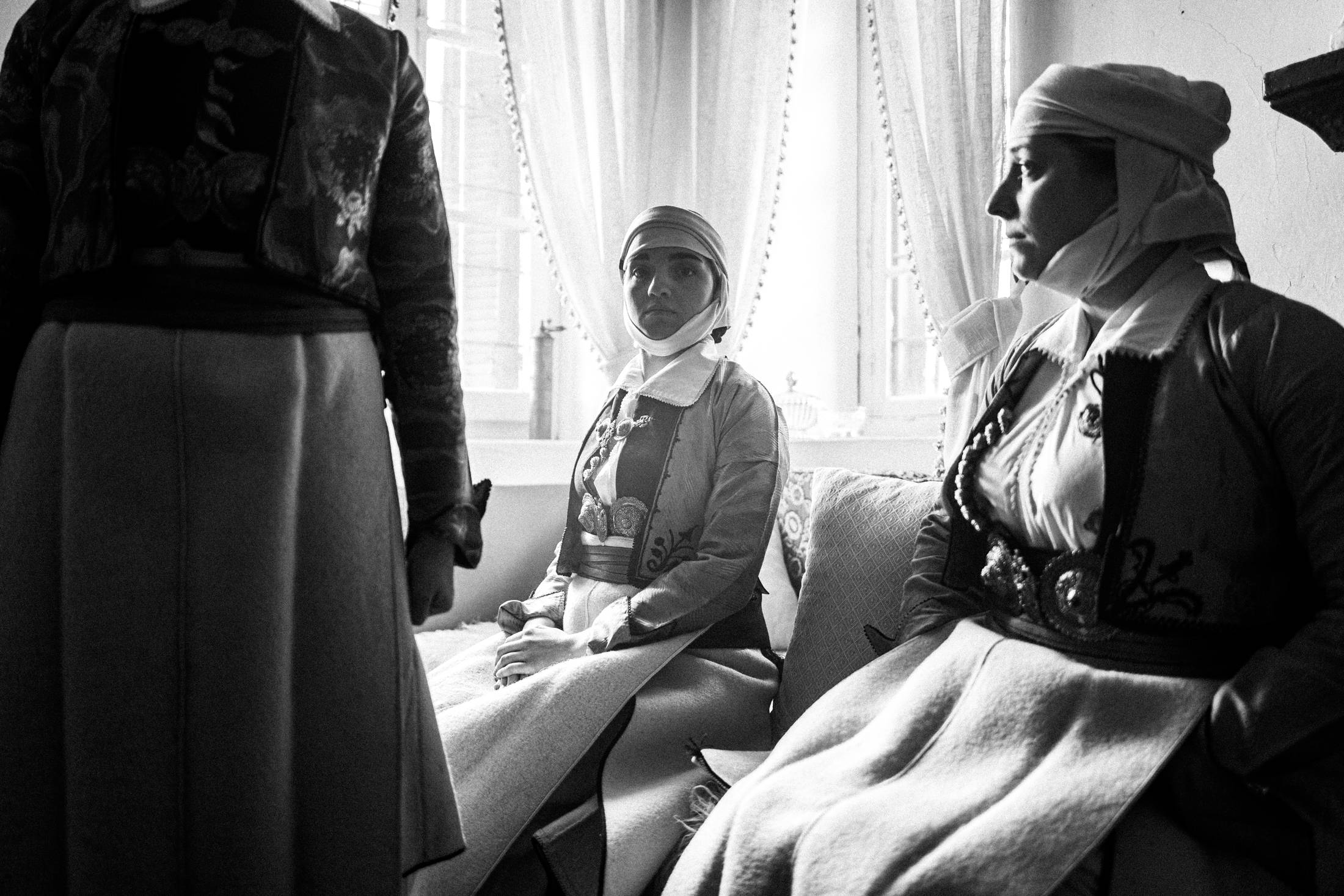 Paleopyrgos, Pogoni, Epirus, Greece. The local clothes. Photography by George Tatakis.