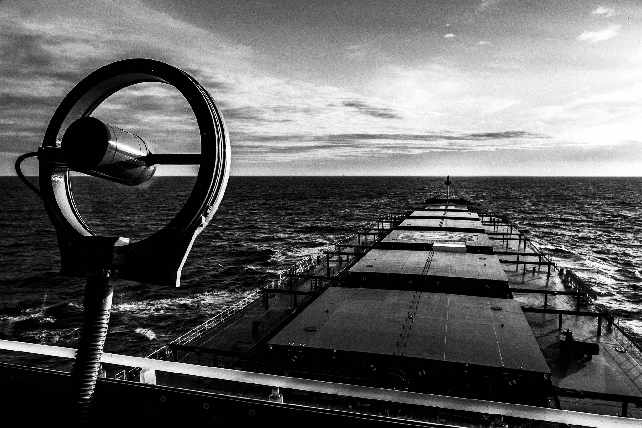 The ship floating, by photographer George Tatakis