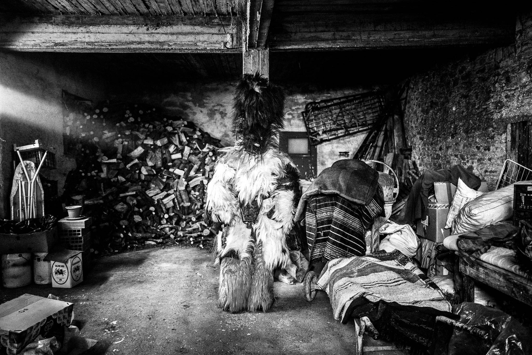 Arkouda of Volax, Pagan Christmas customs of Northern Greece, by photographer George Tatakis