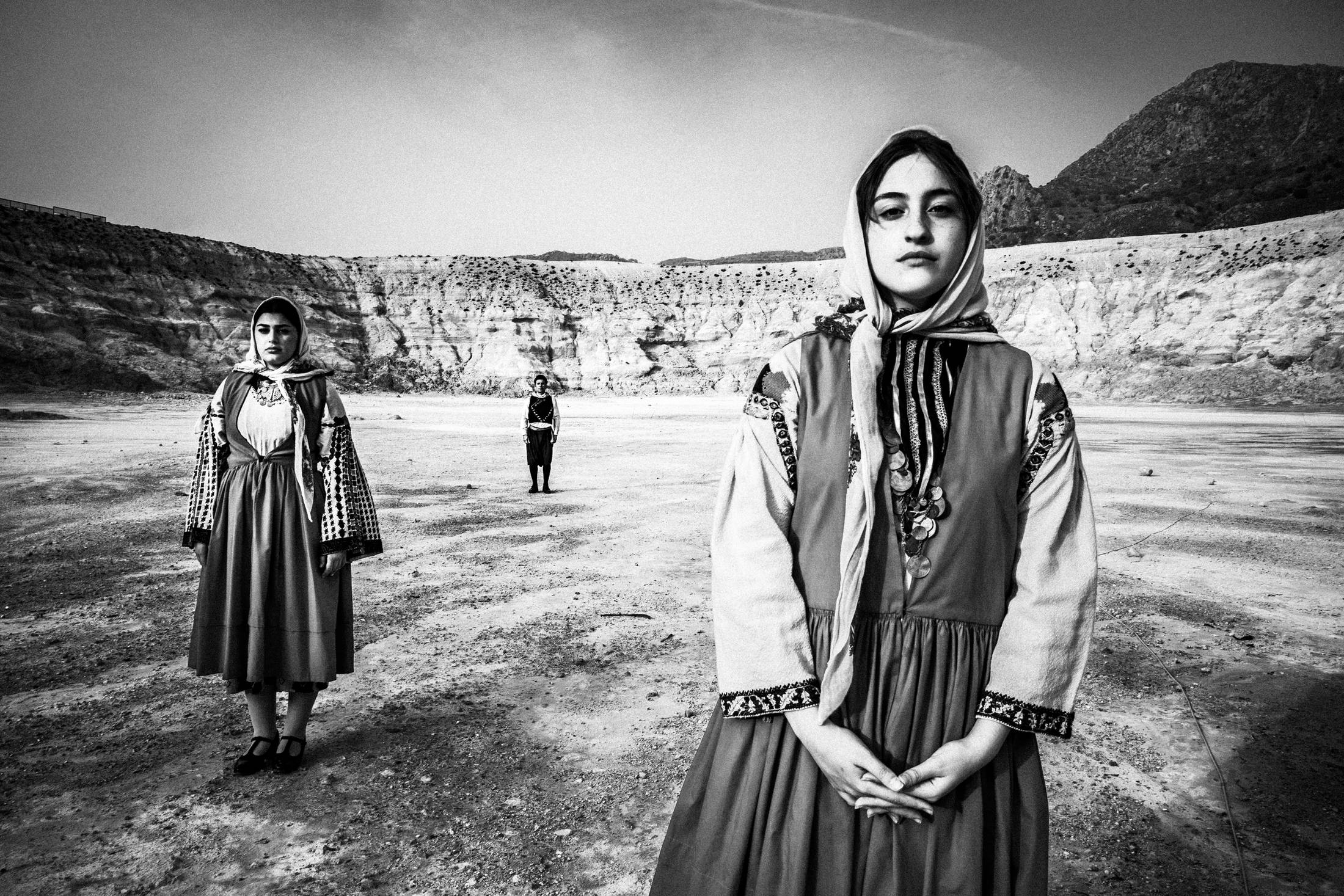 At the volcanic bed, Nisyros, Dodecanese, by photographer George Tatakis