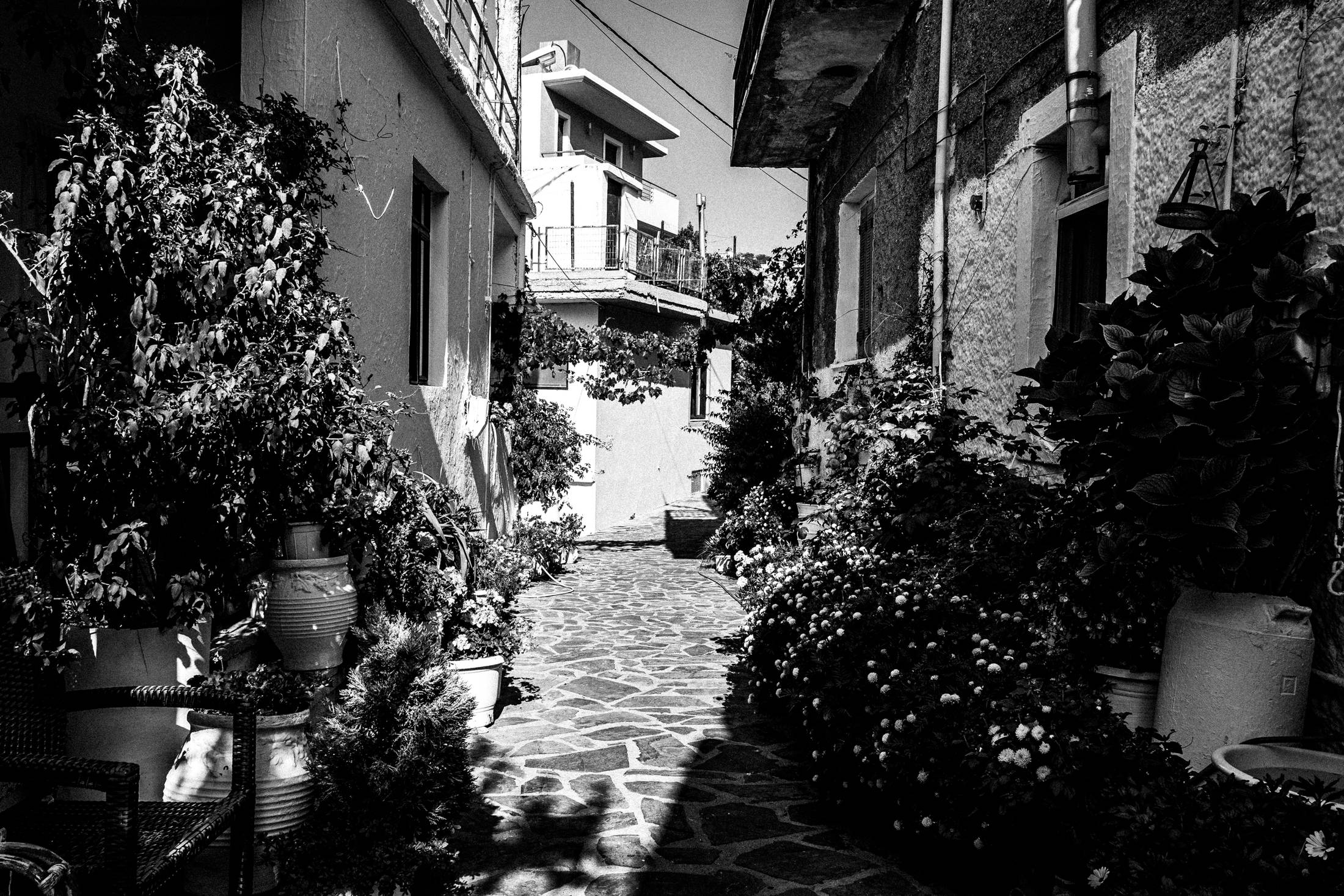 At Zafirenia's house in Anogia, Rethymnon, Crete, by photographer George Tatakis