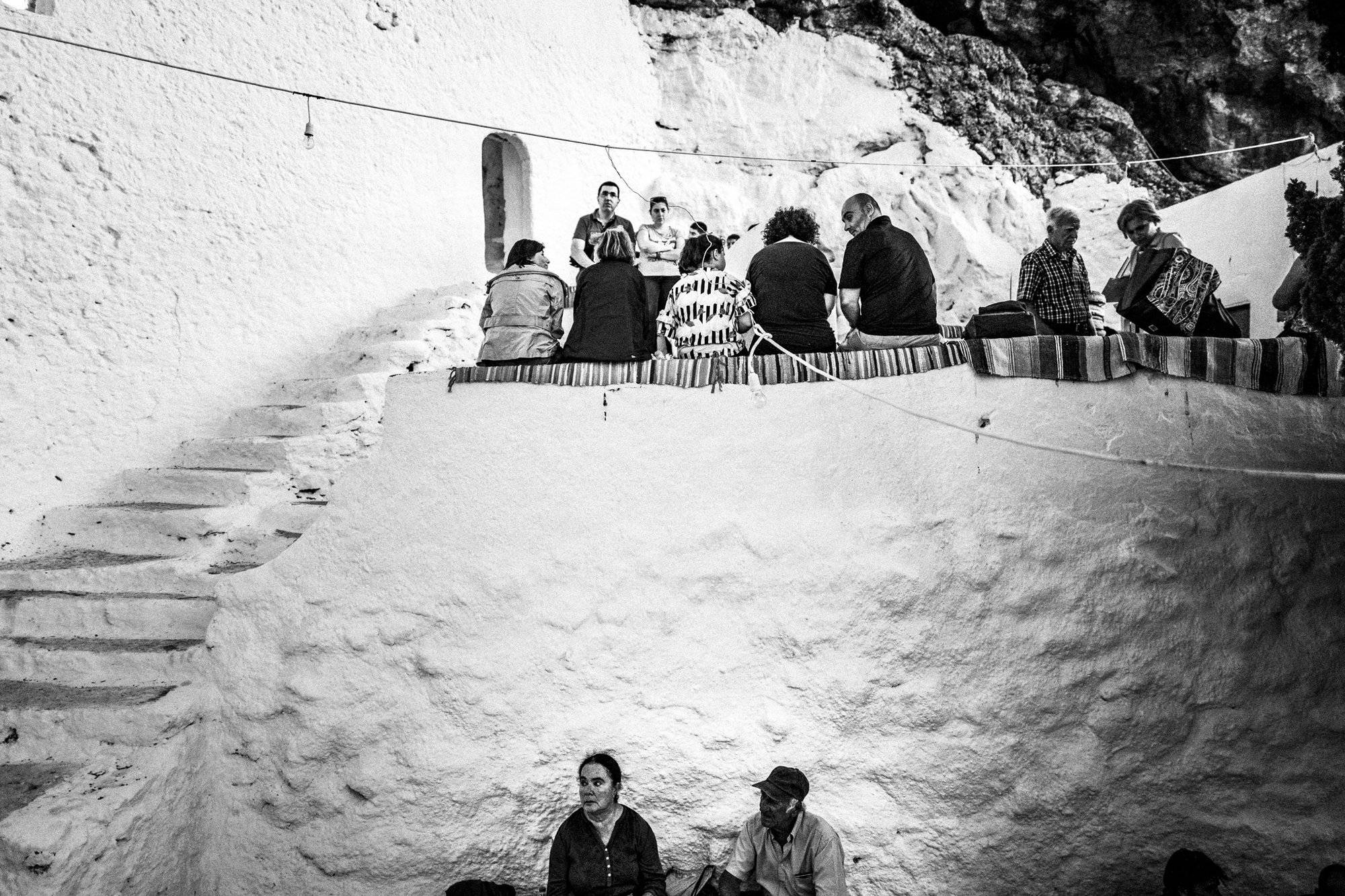 Inside the Monastery Greece. South Aegean. Kalymnos. © George Tatakis
