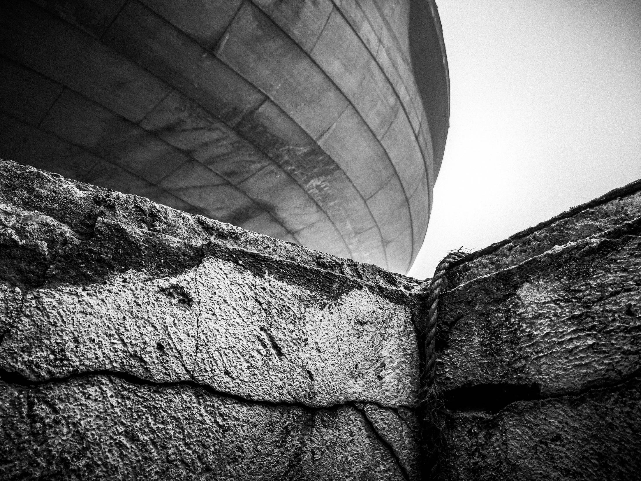 A hole in the ground. Buzludzha, Bulgaria, by photographer George Tatakis