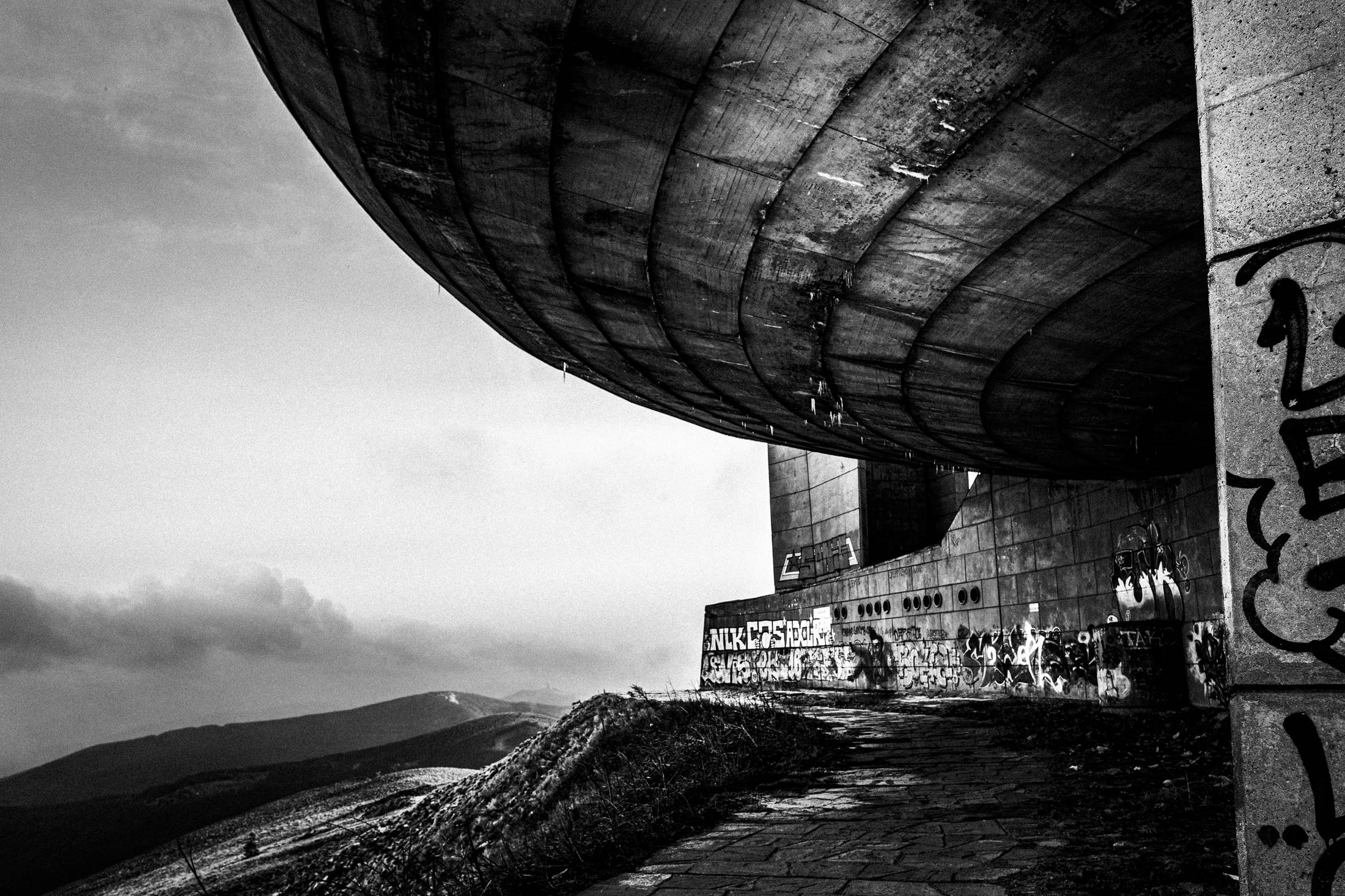 Buzludzha, Bulgaria, by photographer George Tatakis