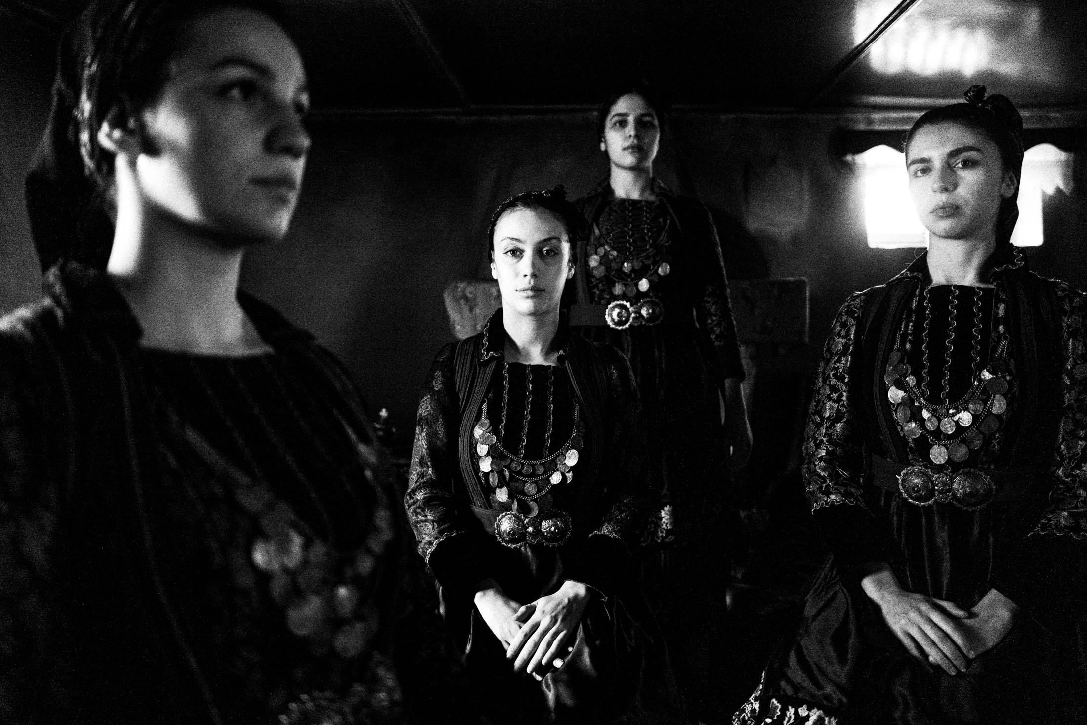 Kerasovo, Konitsa, Epirus, Greece. The local women's dresses. Photography by George Tatakis