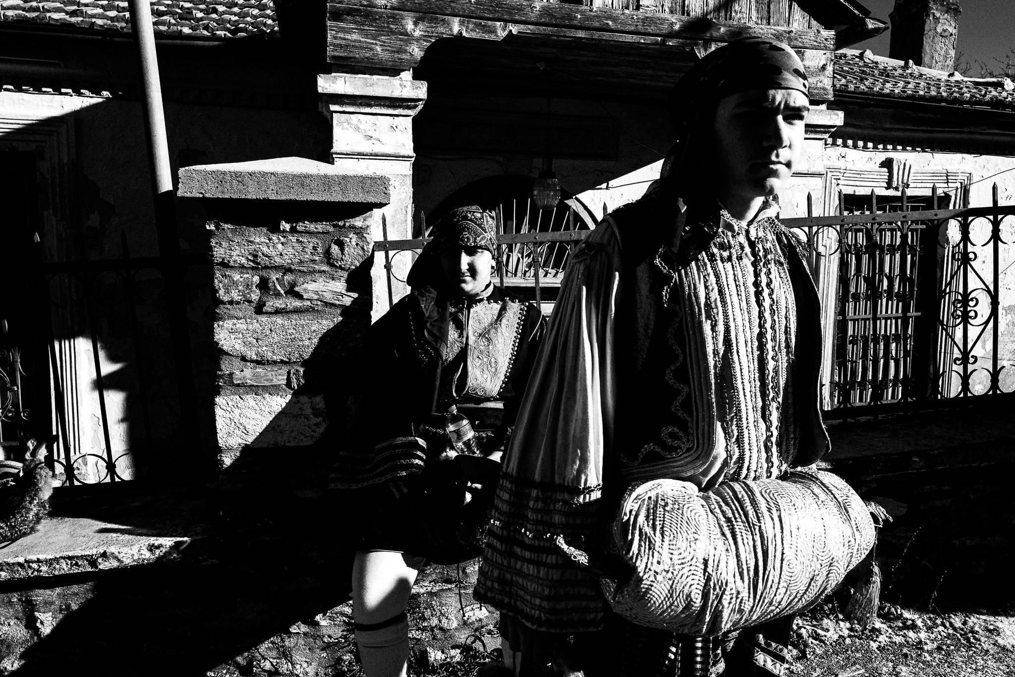 The carnival of Klisoura, Pagan Christmas customs of Northern Greece, by photographer George Tatakis