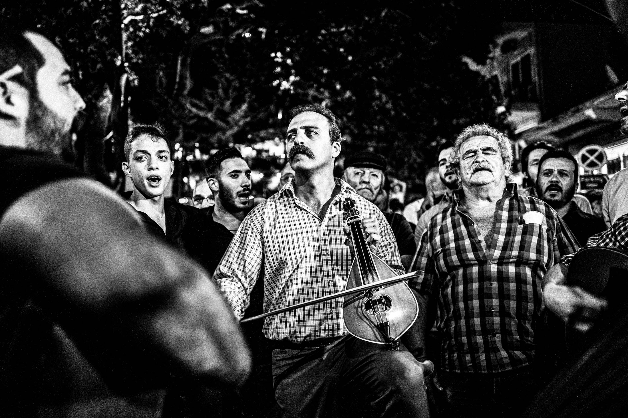 The Cantades of Spilli village, Rethymnon, Crete, by photographer George Tatakis