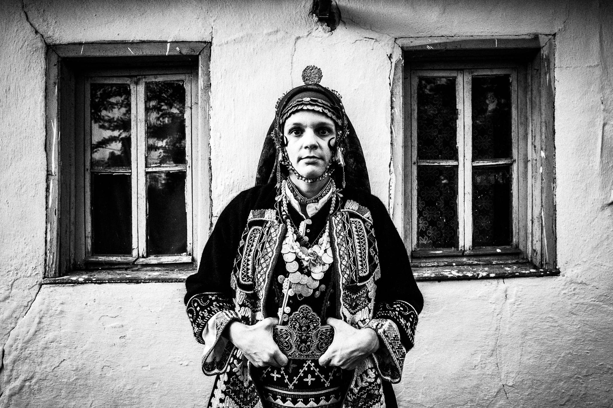 Inside a traditional house of Thyrea village, Evros, Thrace, Greece, by photographer George Tatakis