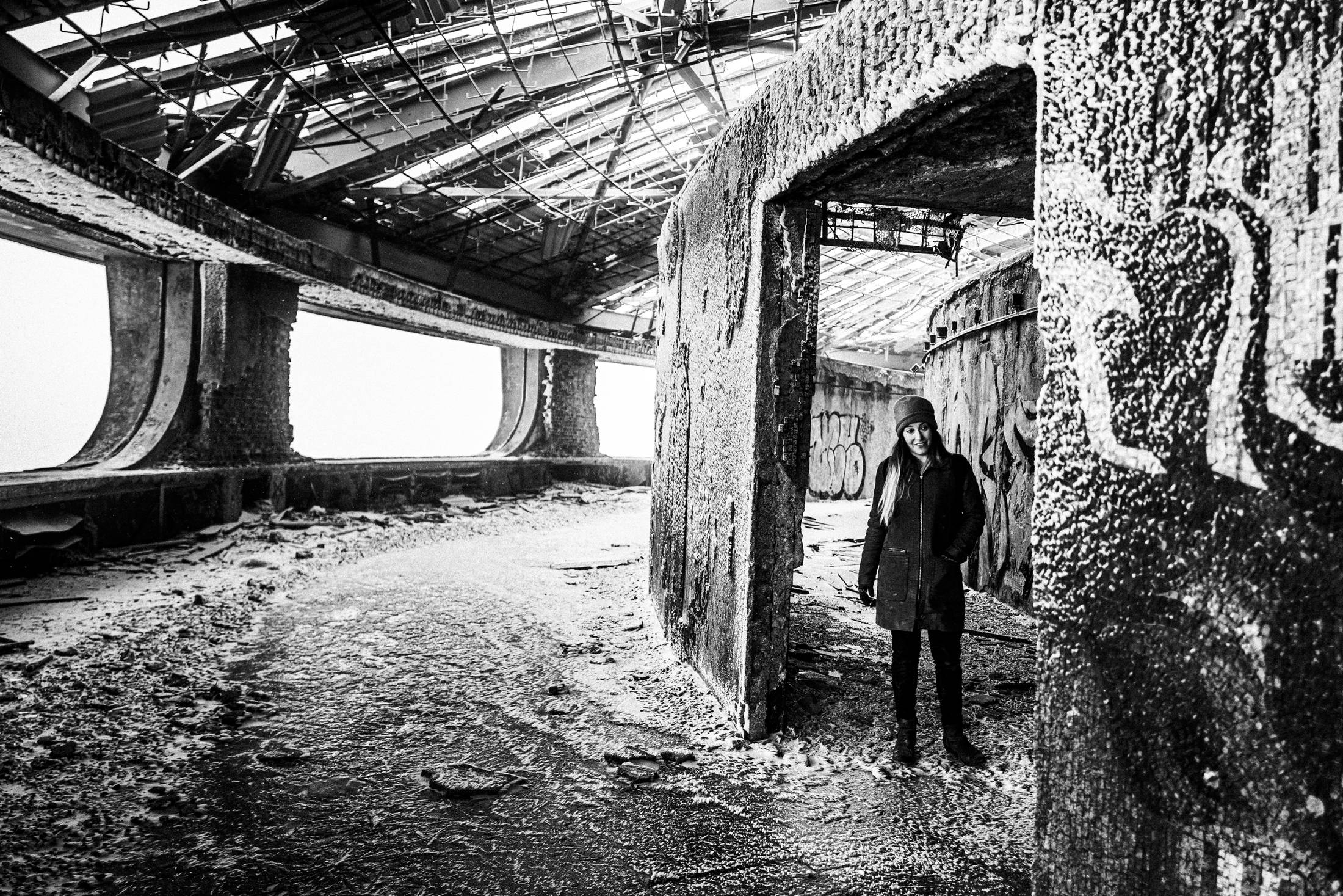Buzludzha, Bulgaria, by photographer George Tatakis