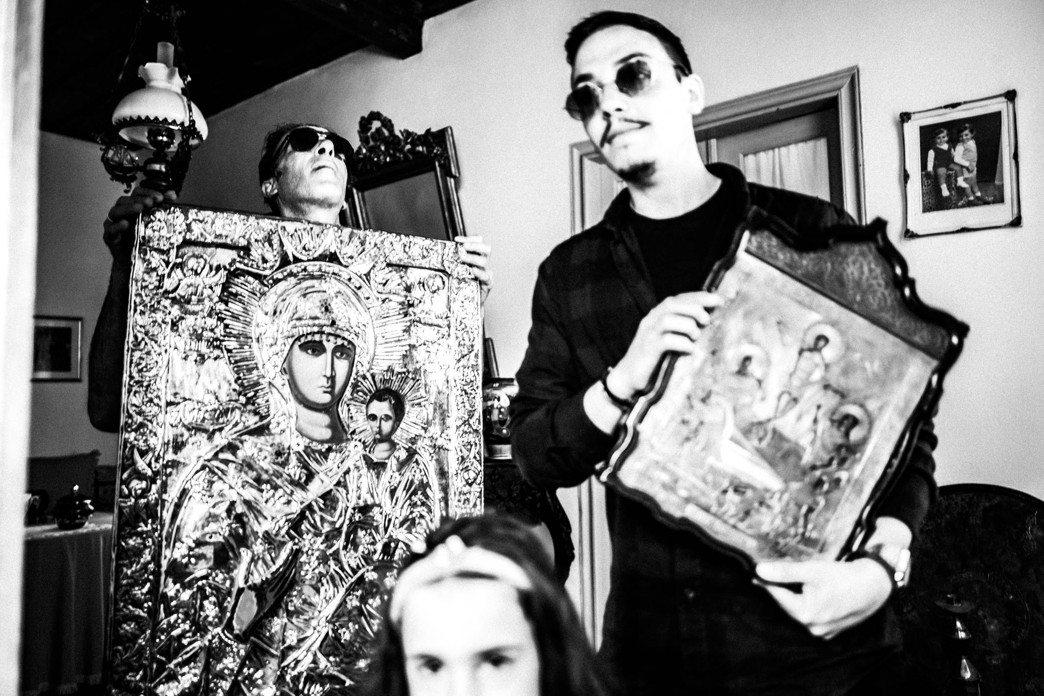 Litany of the Icons in Patmos island, by photographer George Tatakis