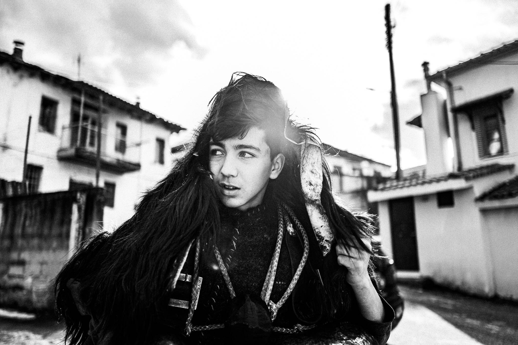 Arapides of Volax, Pagan Christmas customs of Northern Greece, by photographer George Tatakis