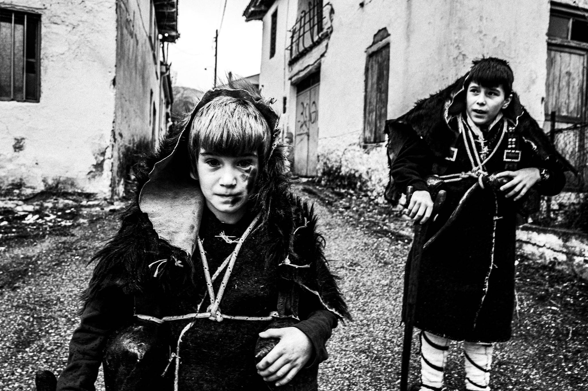 Arapides of Volax, Pagan Christmas customs of Northern Greece, by photographer George Tatakis