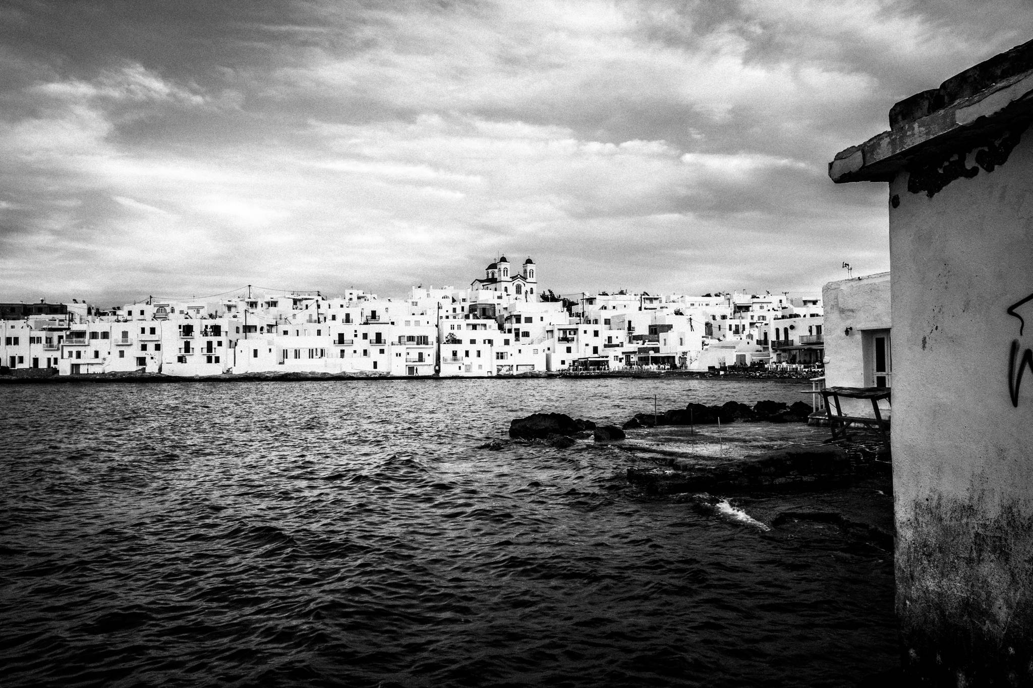 View of Paros island by photographer George Tatakis