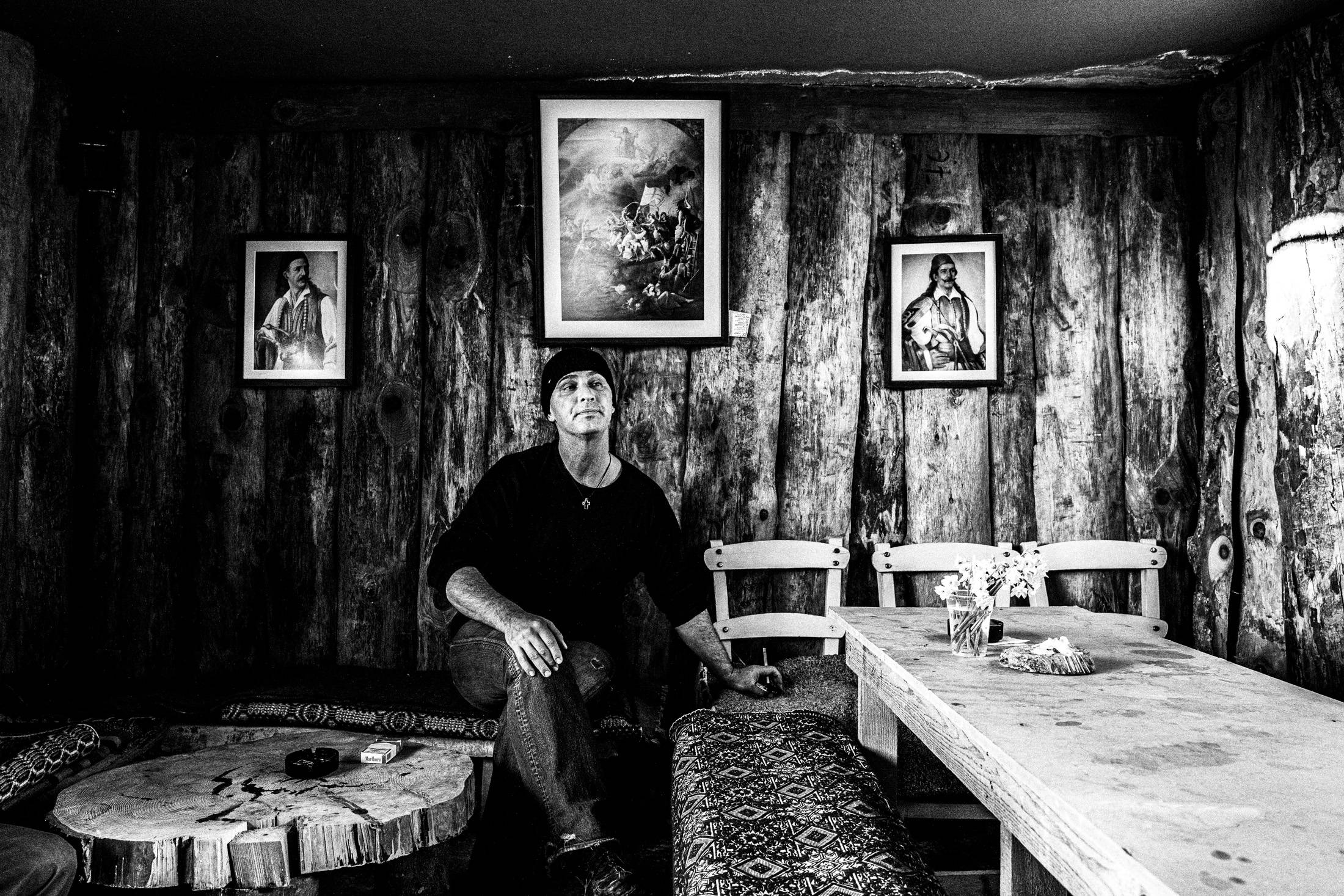 St. Simeon Festivals in Missolonghi, Greece. Black and White Photography by George Tatakis.