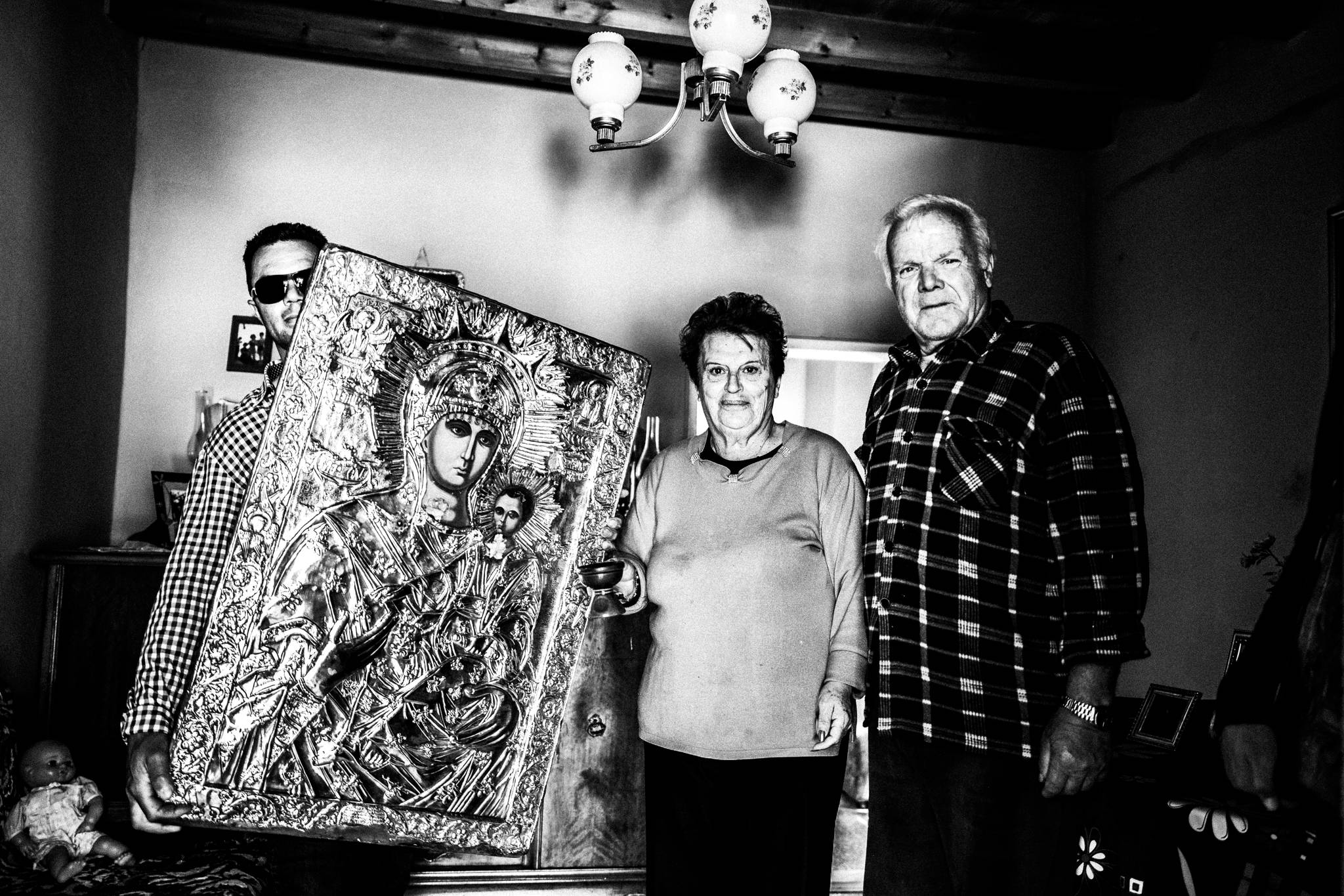 Litany of the Icons in Patmos island, by photographer George Tatakis