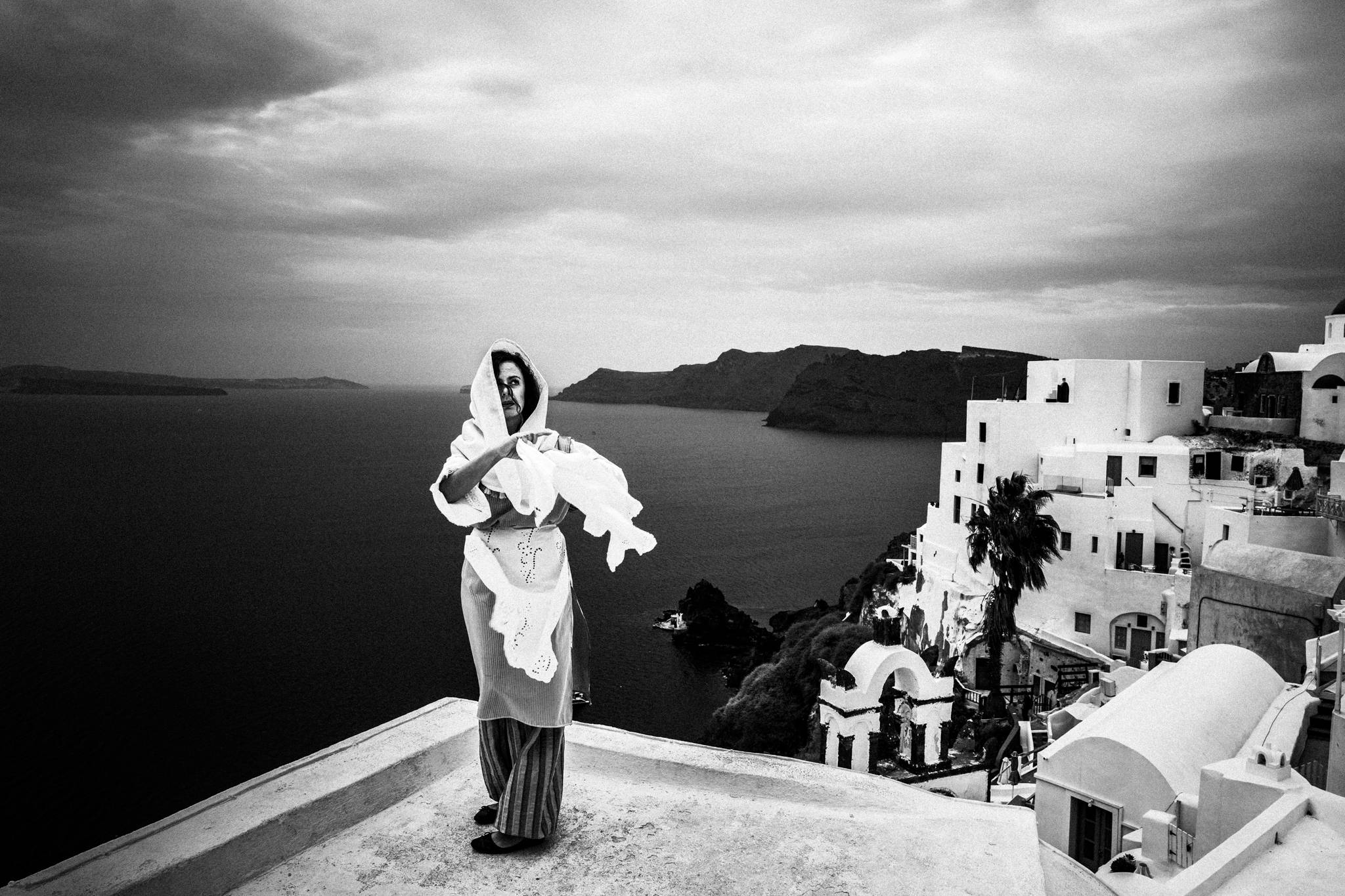 Saint Averky on Santorini island by George Tatakis