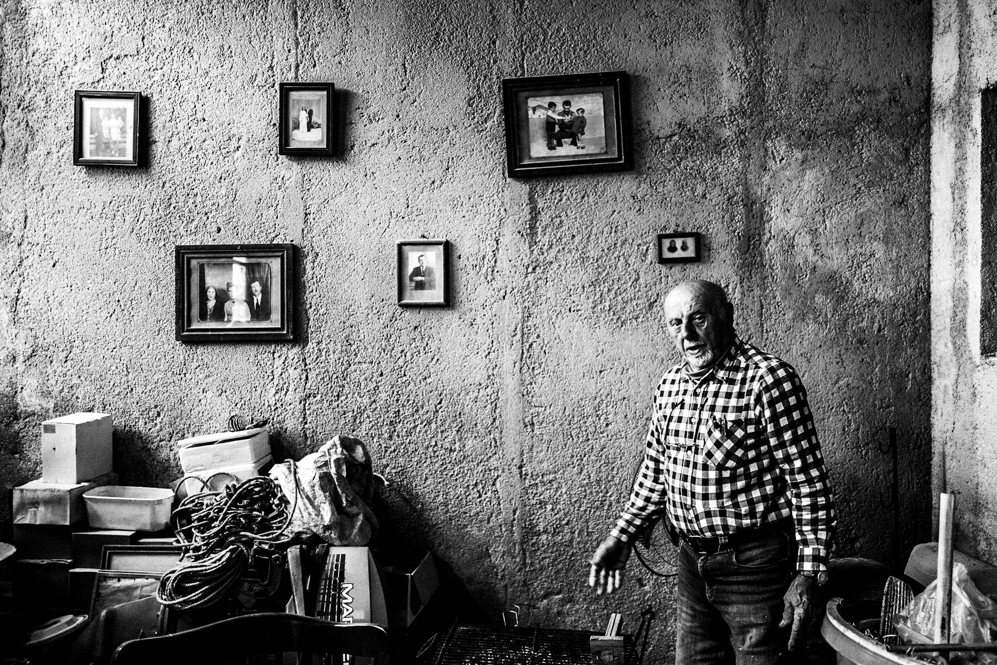 A background might tell a story by its own