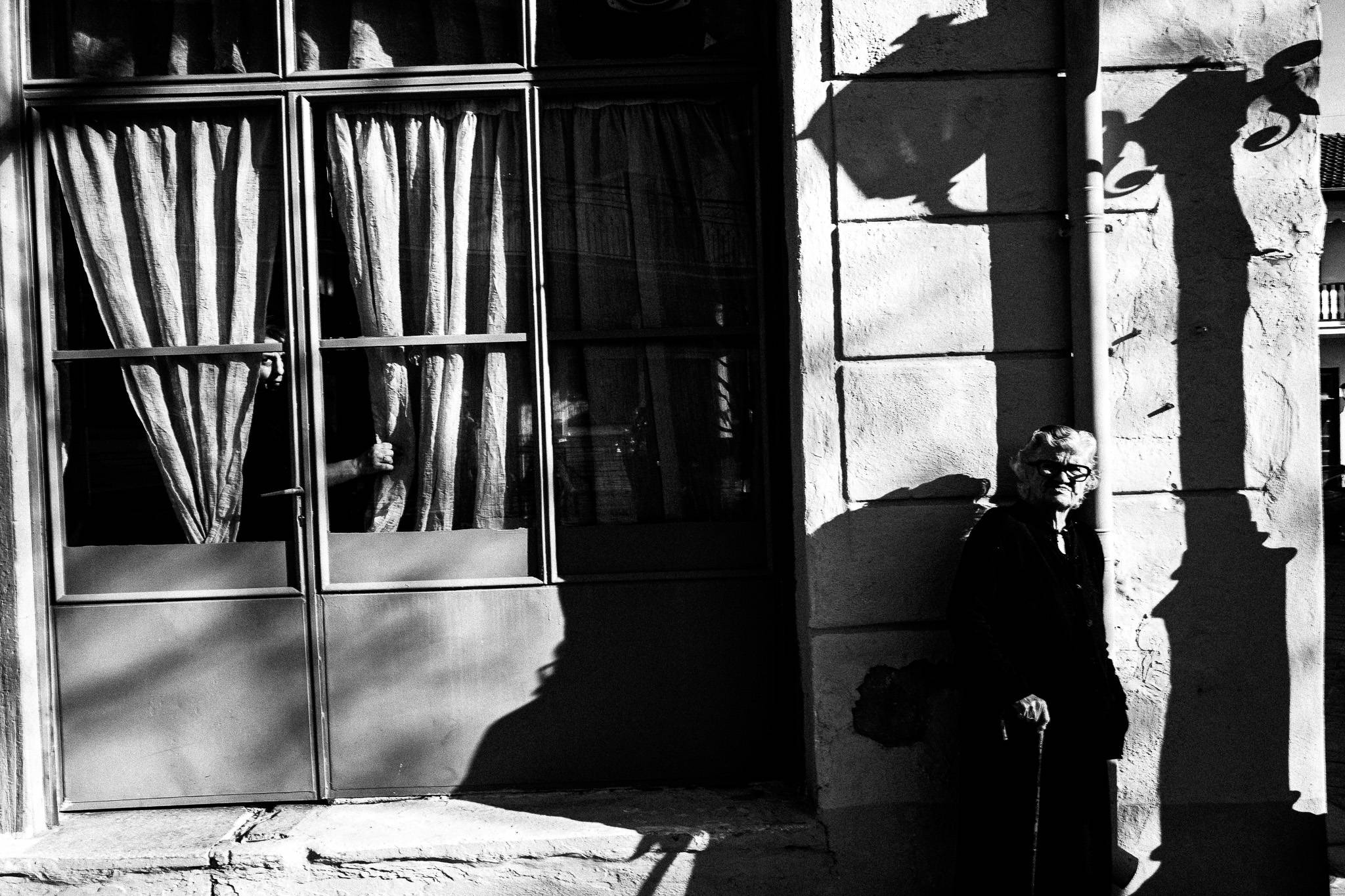 At the streets of Petroussa, Pagan Christmas customs of Northern Greece, by photographer George Tatakis