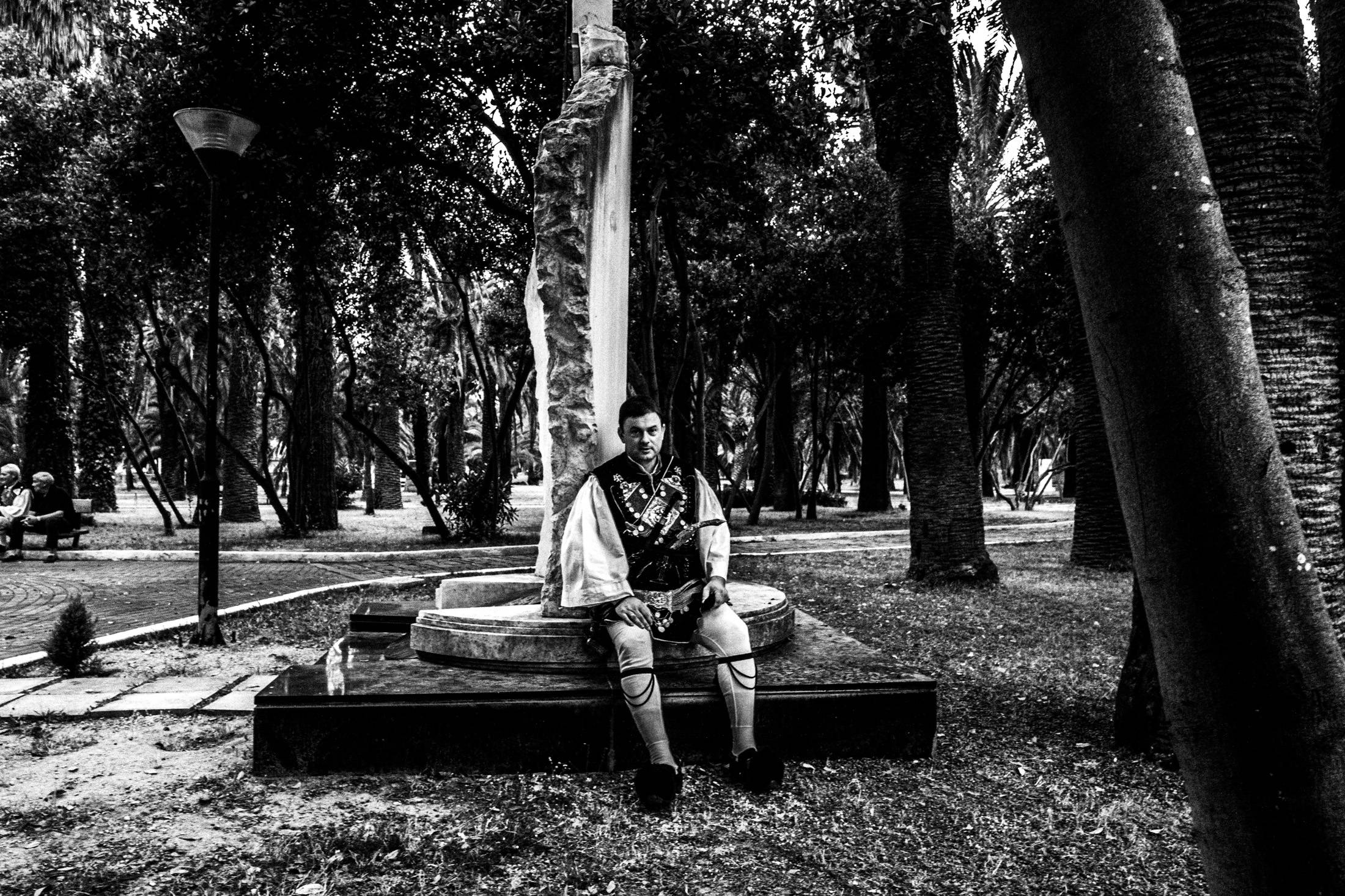 St. Simeon Festivals in Missolonghi, Greece. Black and White Photography by George Tatakis.