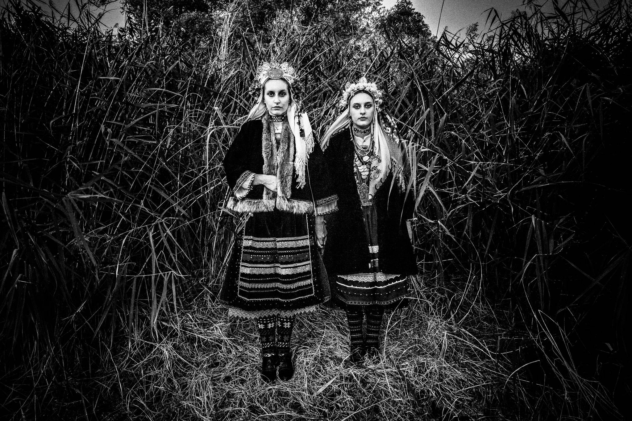 Vegeration at Erythropotamos river's bank in Evros, Thrace, Greece, by photographer George Tatakis