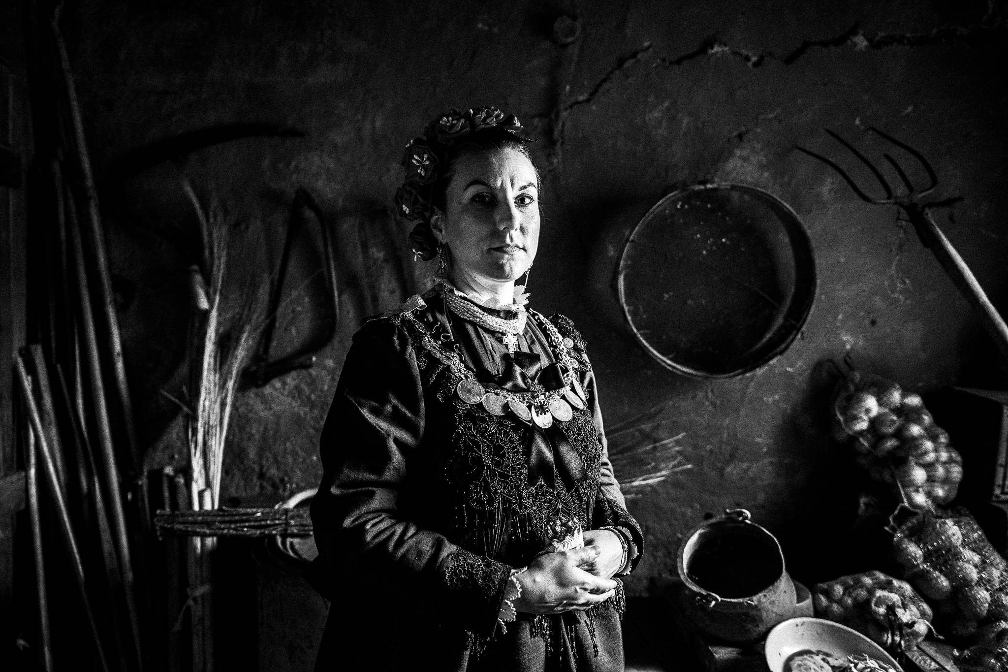 Inside a traditional warehouse of Nea Vyssa, by photographer George Tatakis