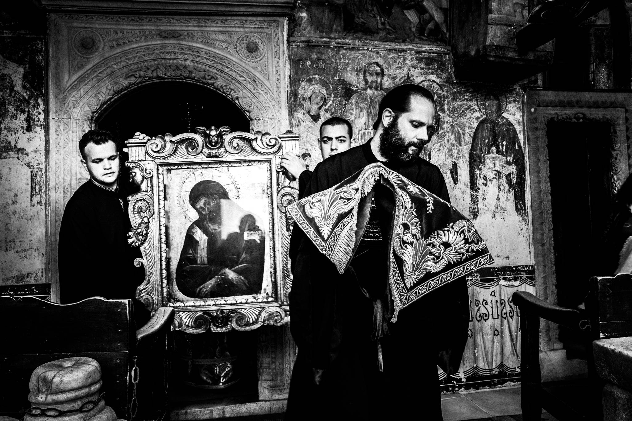 The custom of Niptiras in Patmos island by photographer George Tatakis