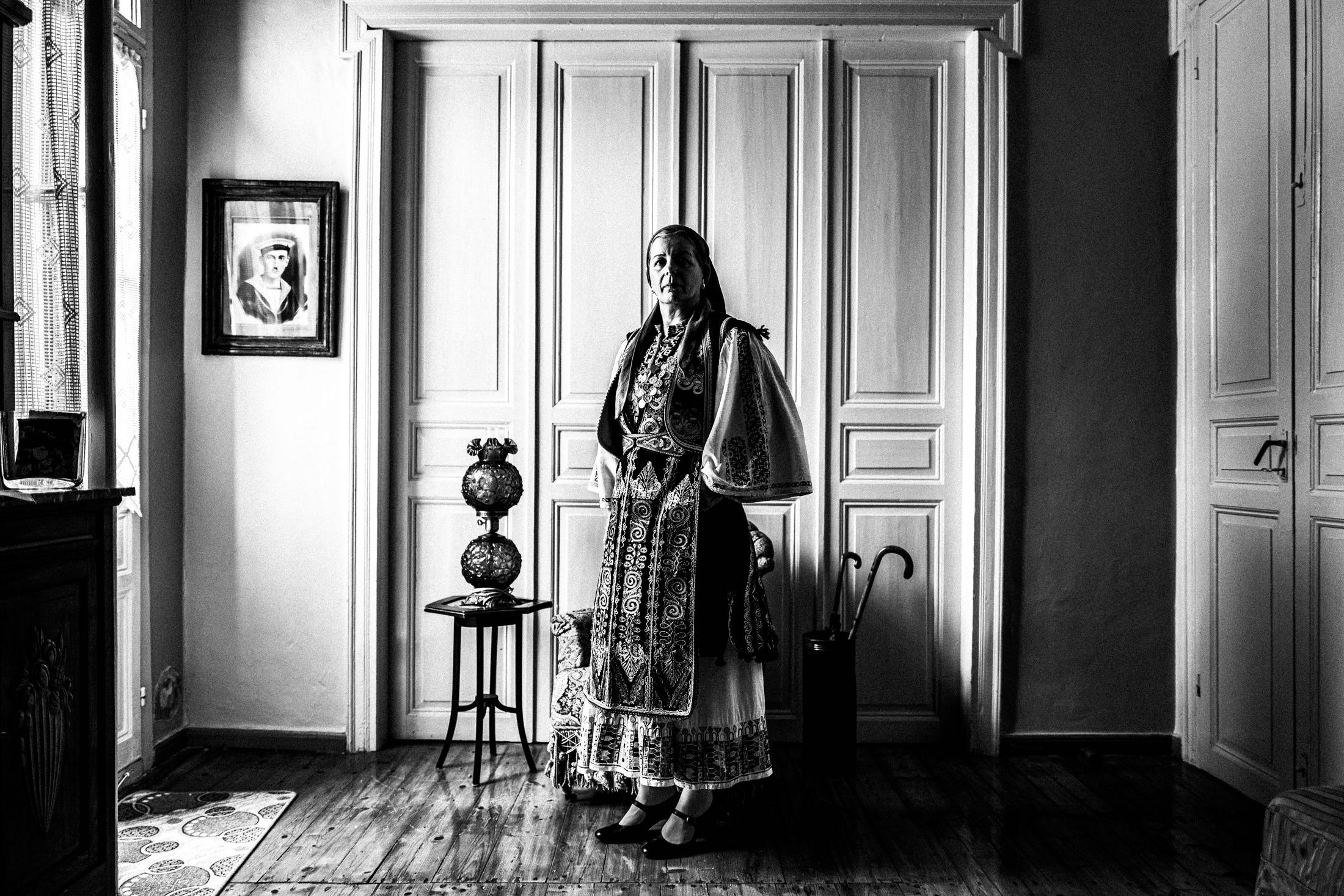 St. Simeon Festivals in Missolonghi, Greece. Black and White Photography by George Tatakis.
