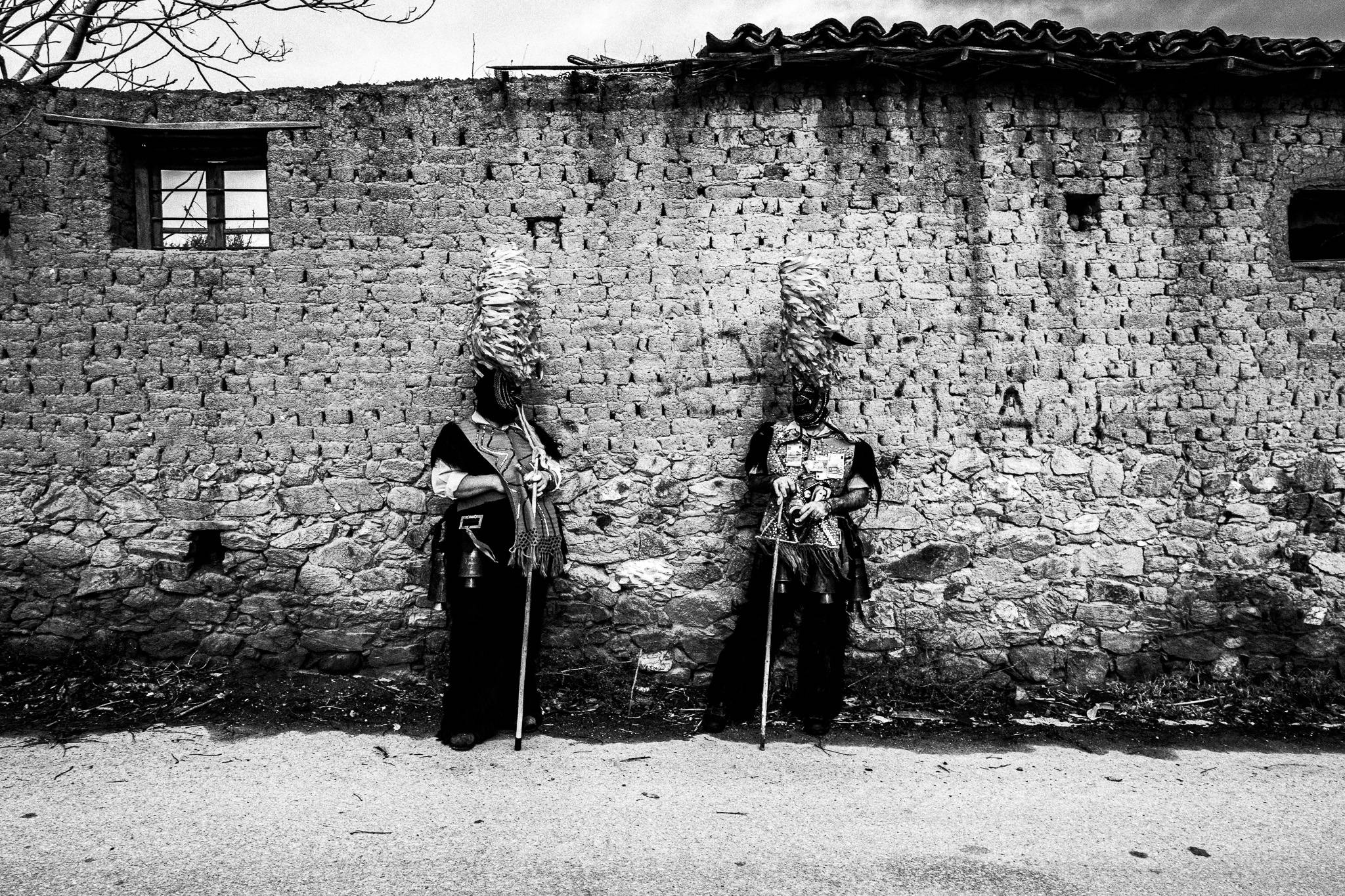 Arapides of Profitis village, Pagan Christmas customs of Northern Greece, by photographer George Tatakis