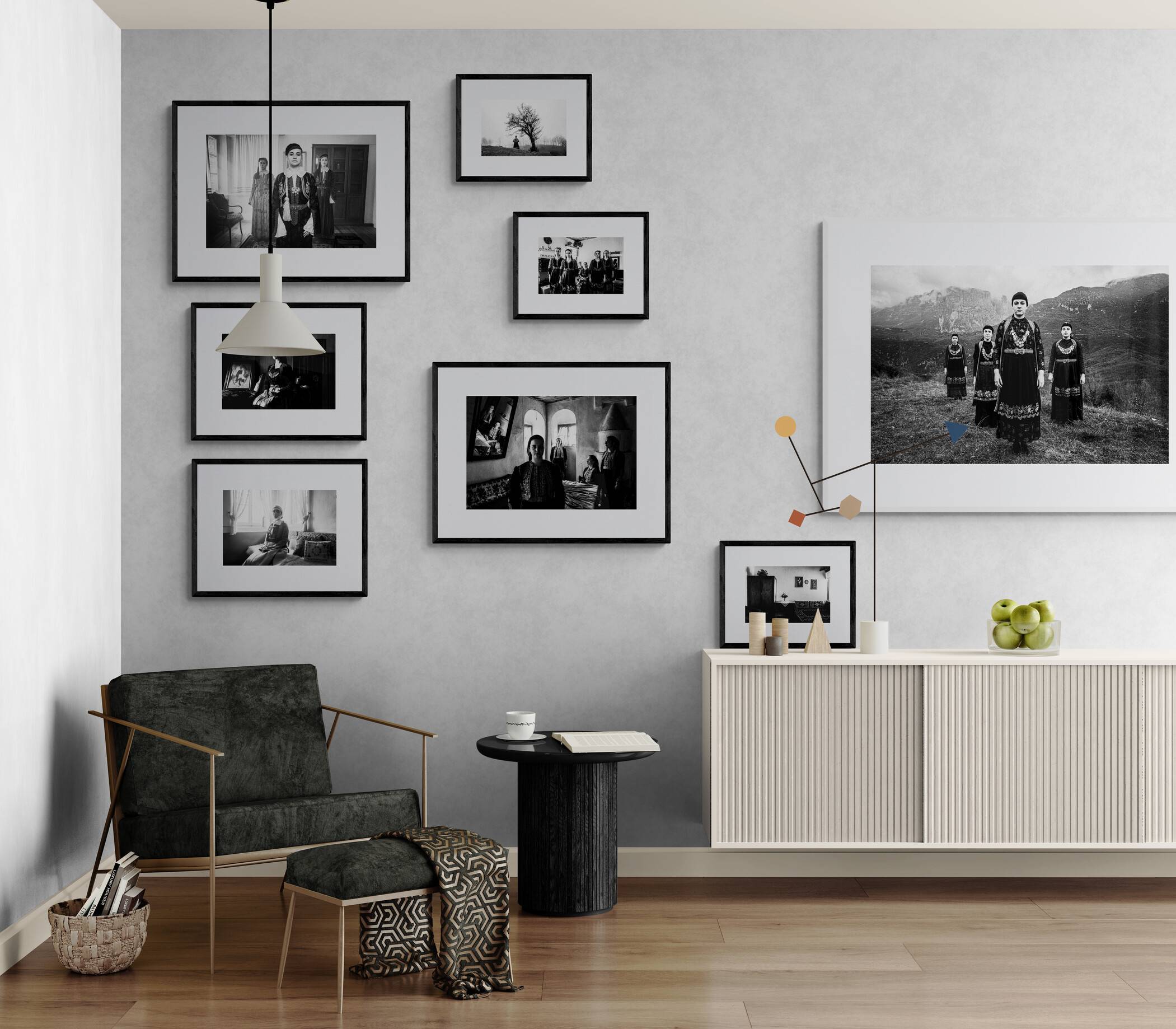 Black and White fine-art museum-grade wall art photography for home decor - Collection: Epirus Greece