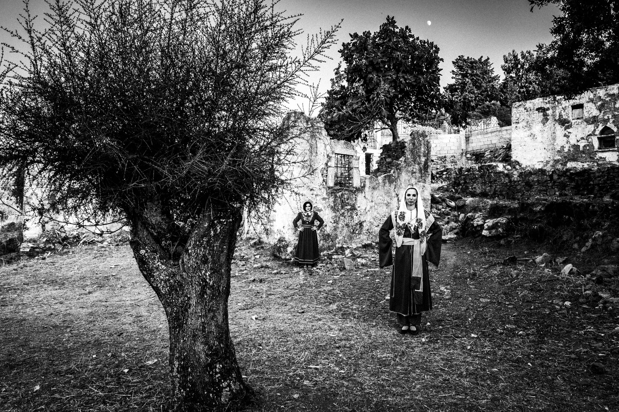 Traditional costumes of Kos by photographer George Tatakis