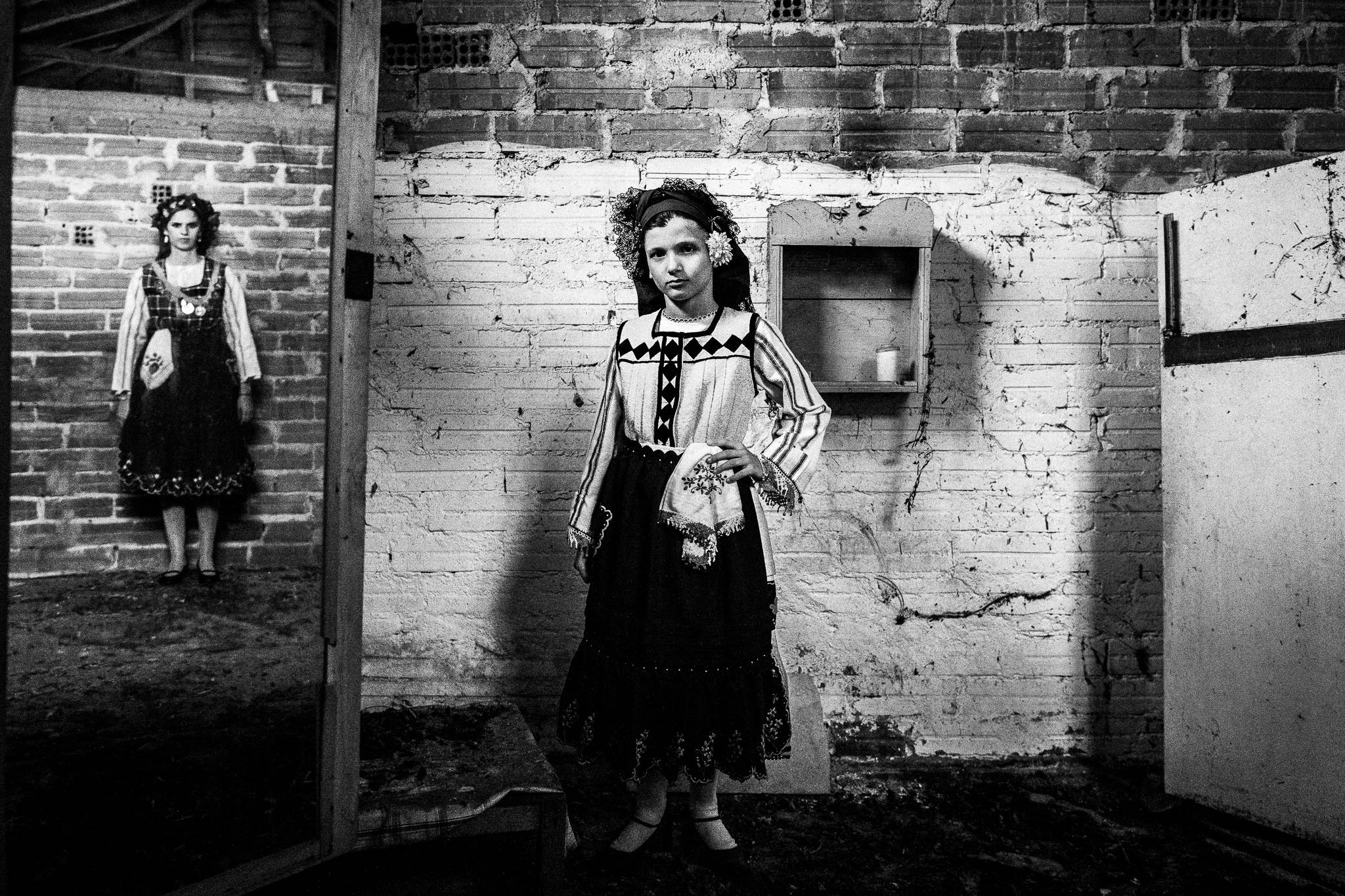 Inside a traditional house of Enoe, Orestiada, Evros, Thrace, Greece, by photographer George Tatakis