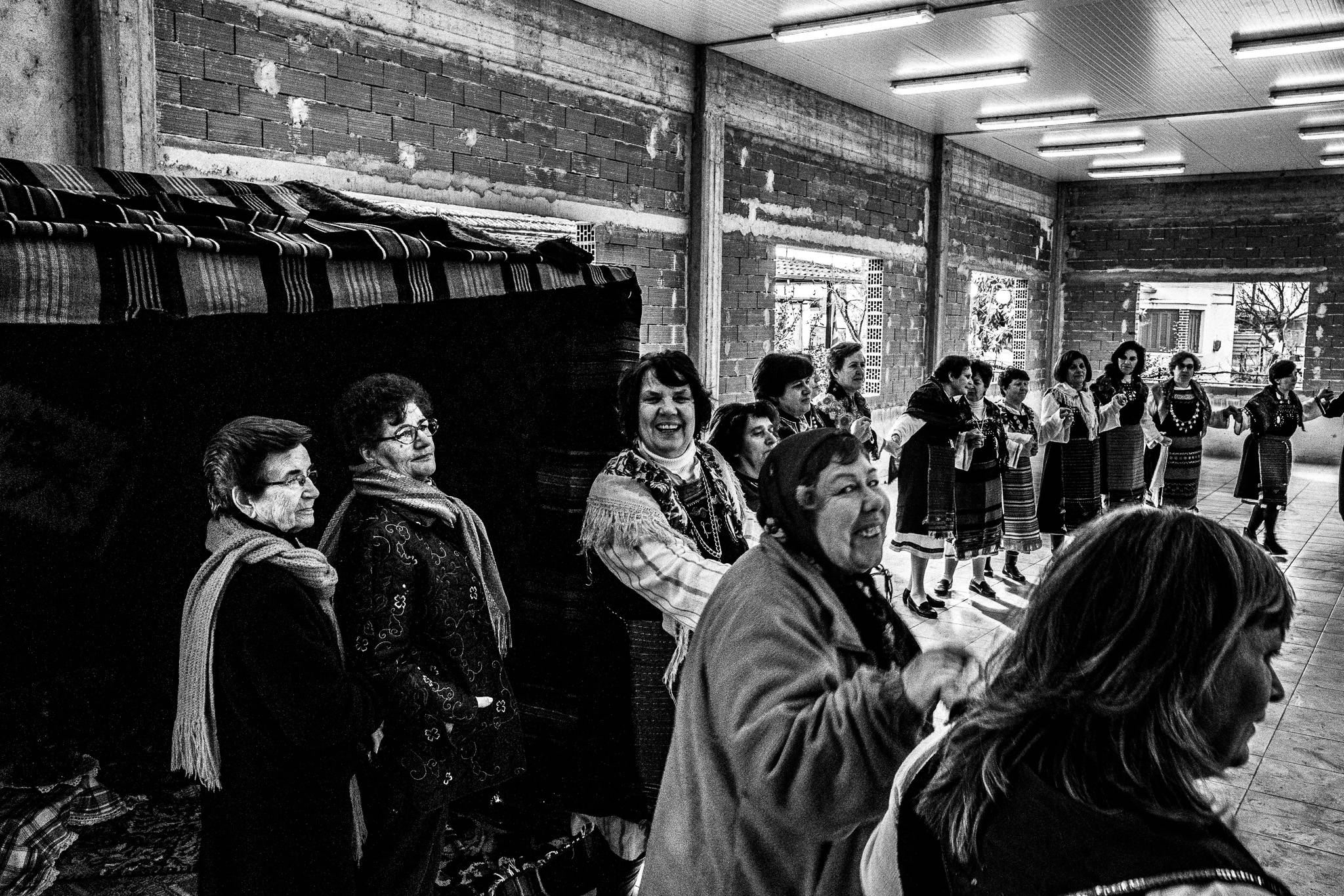 Dancing for Mpampo, Pagan Christmas customs of Northern Greece, by photographer George Tatakis