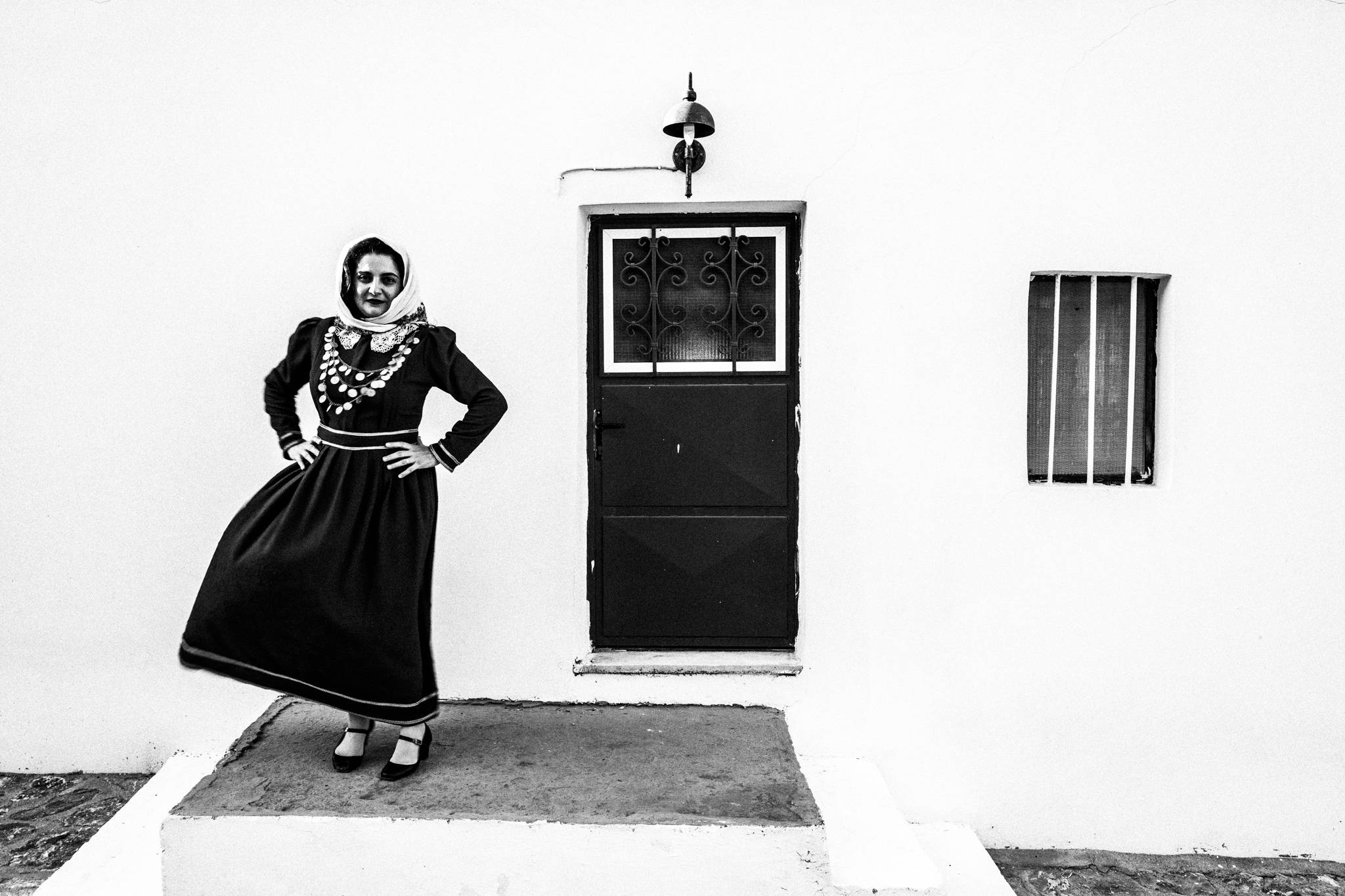 Traditional costumes of Kos by photographer George Tatakis