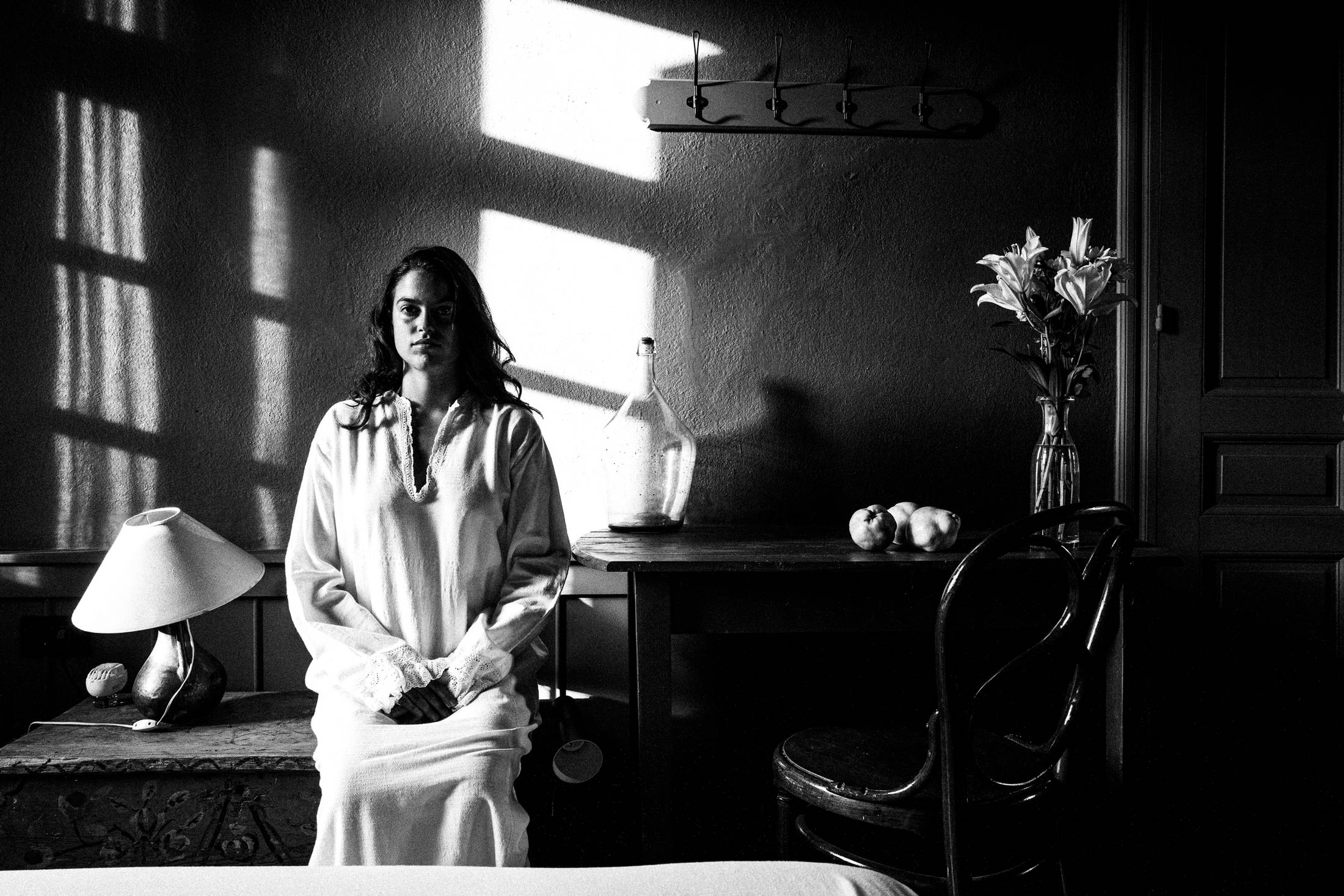 Inside the 1900 hotel at Symi island, by photographer George Tatakis