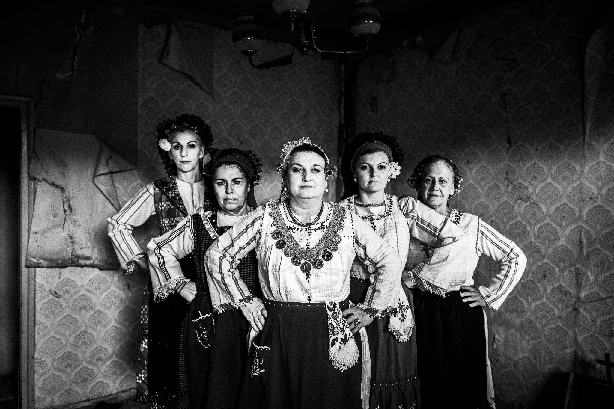 Inside a traditional house of Enoe, Orestiada, Evros, Thrace, Greece, by photographer George Tatakis