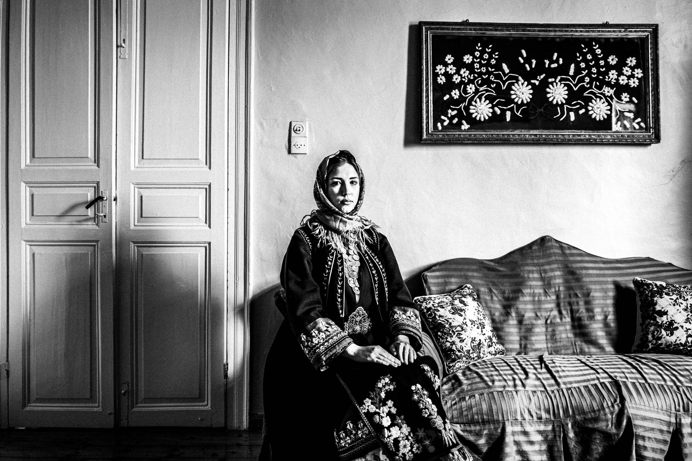 St. Simeon Festivals in Missolonghi, Greece. Black and White Photography by George Tatakis.