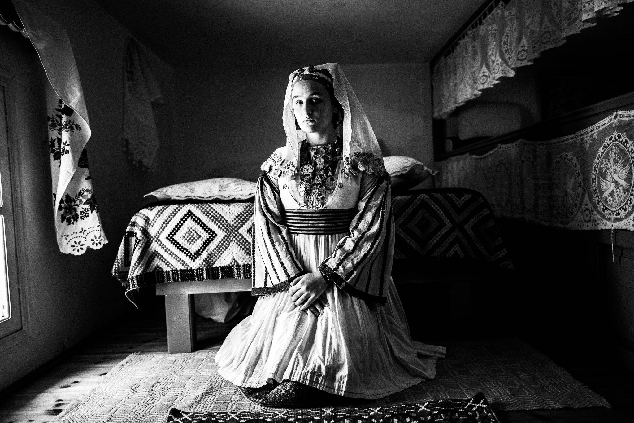 Inside a local bedroom, by photographer George Tatakis