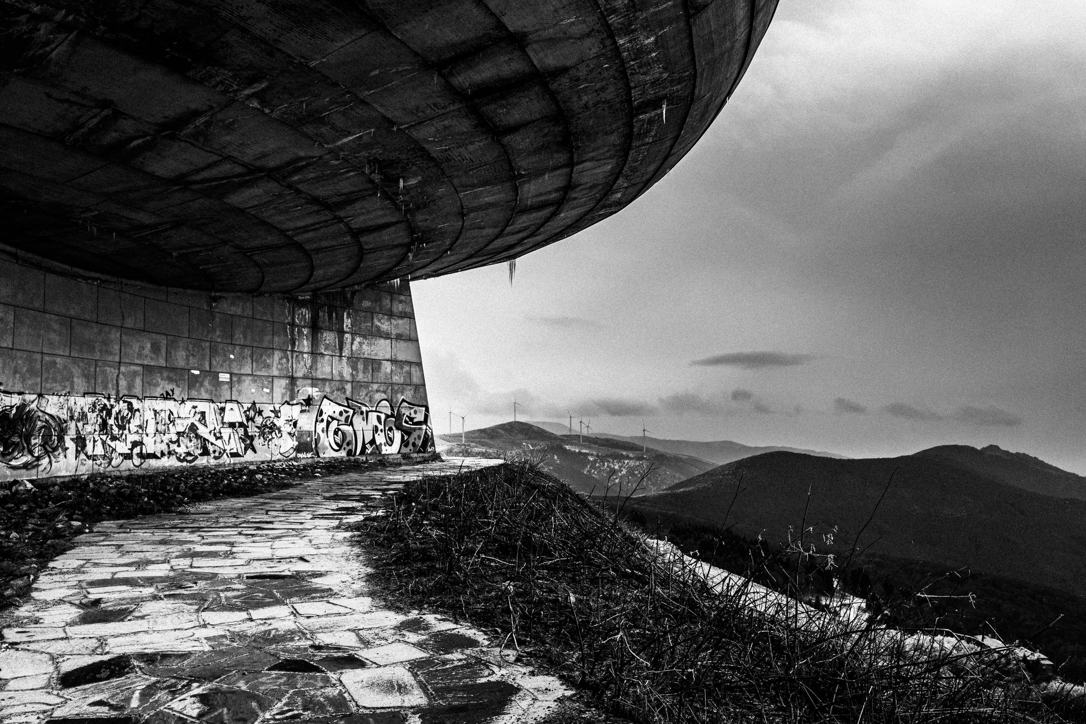 Buzludzha, Bulgaria, by photographer George Tatakis