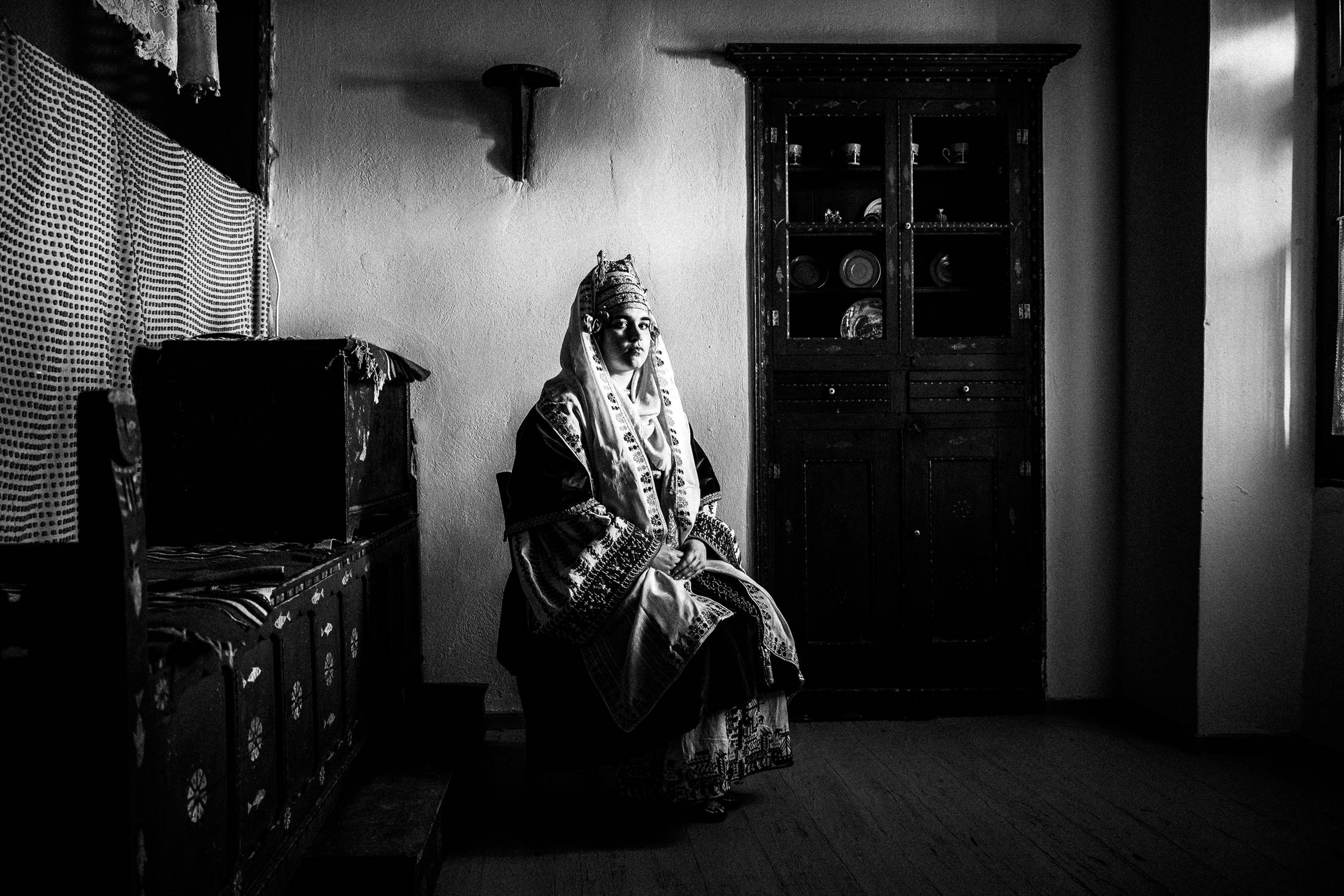 Inside a local traditional house in Astypalaea, by photographer George Tatakis