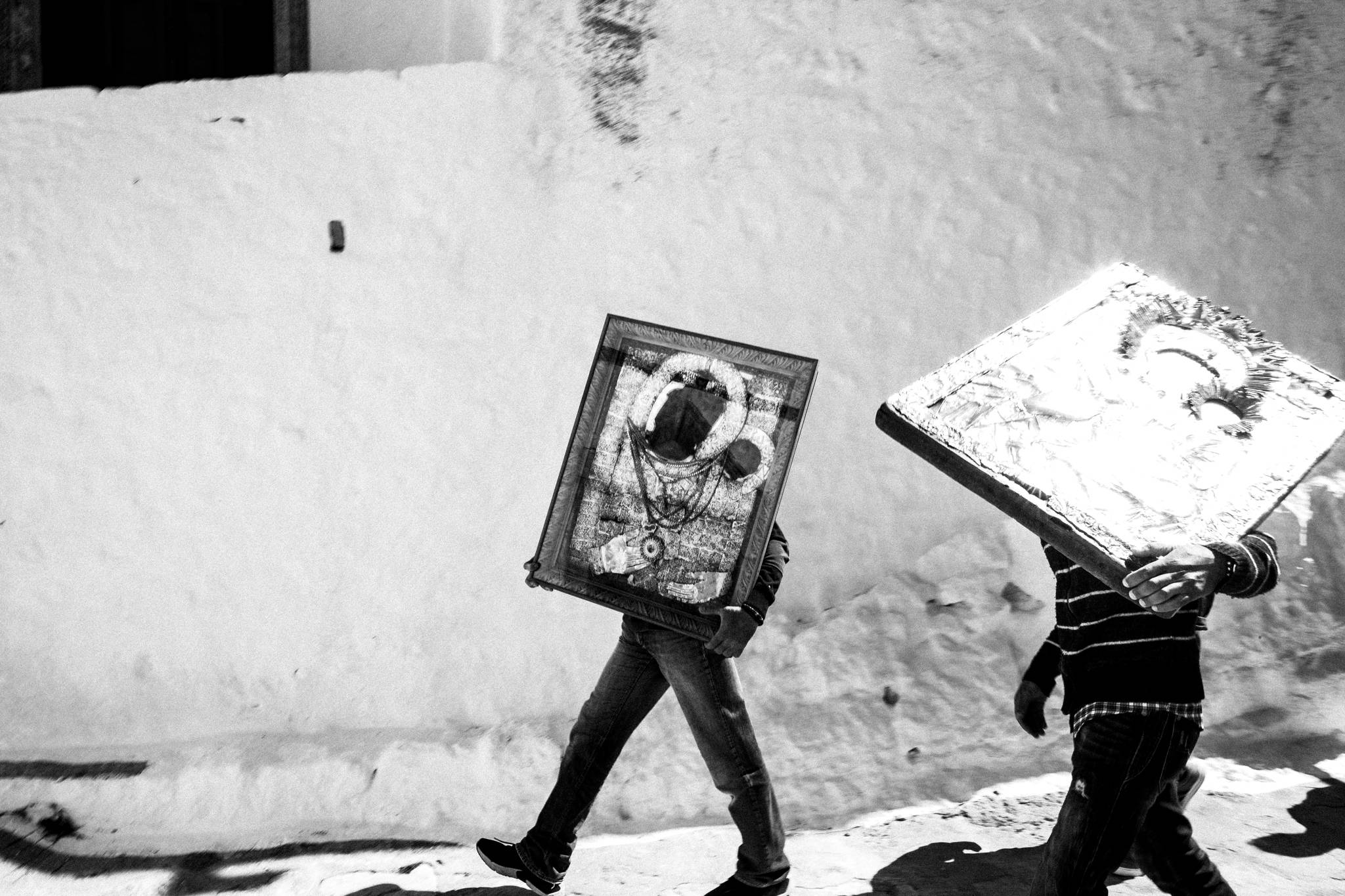 Litany of the Icons in Patmos island, by photographer George Tatakis