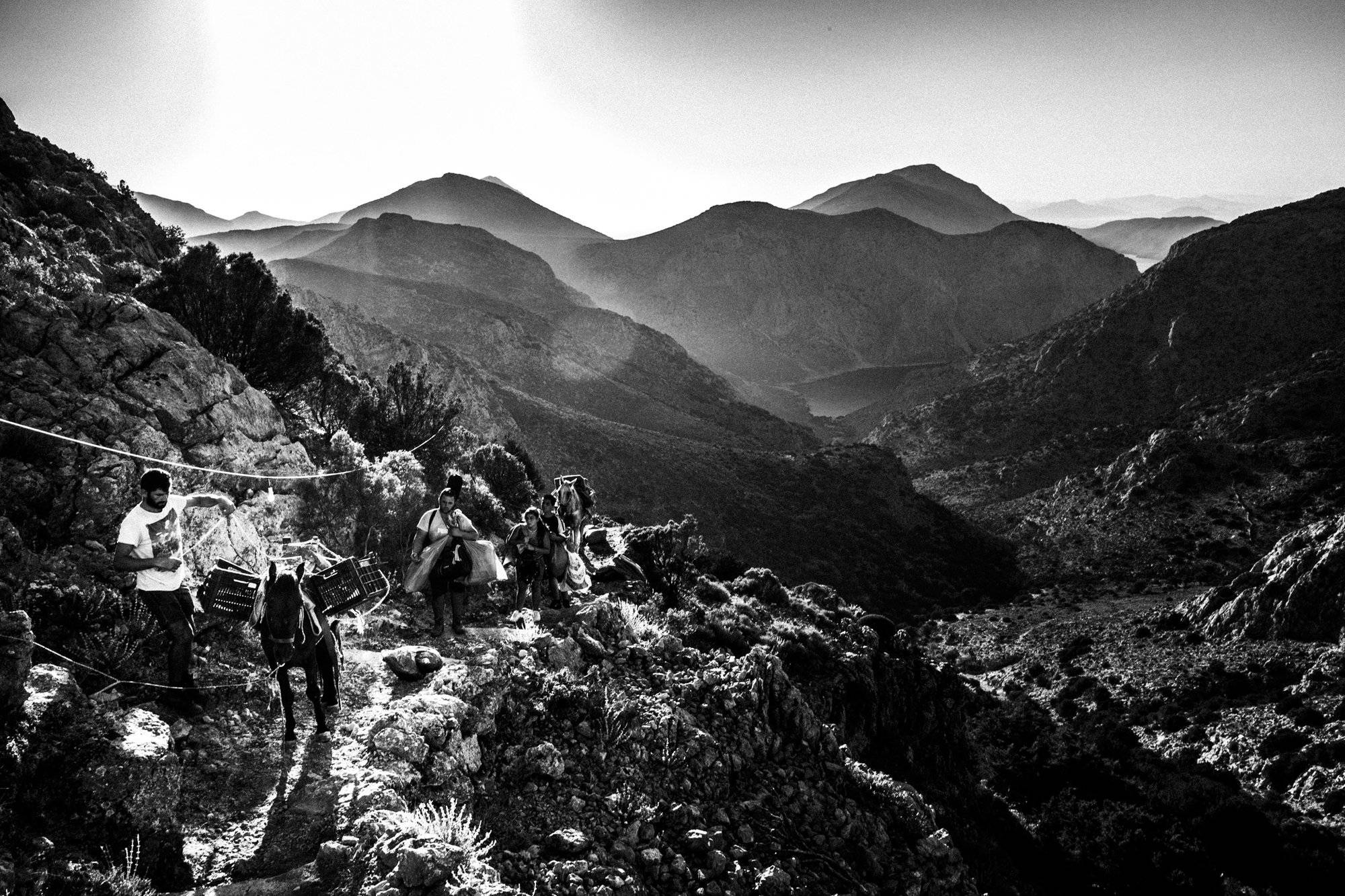 Hiking to the Monastery Greece. South Aegean. Kalymnos. © George Tatakis