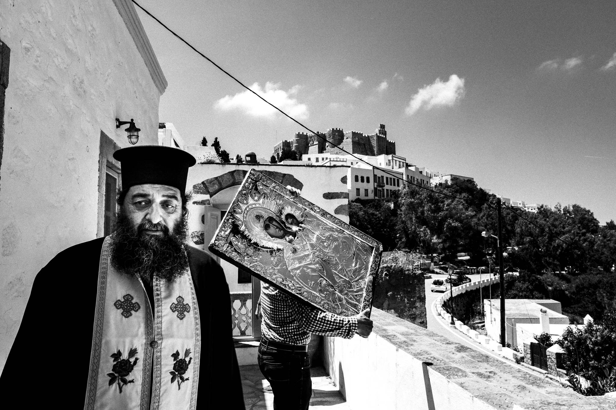 Litany of the Icons in Patmos island, by photographer George Tatakis