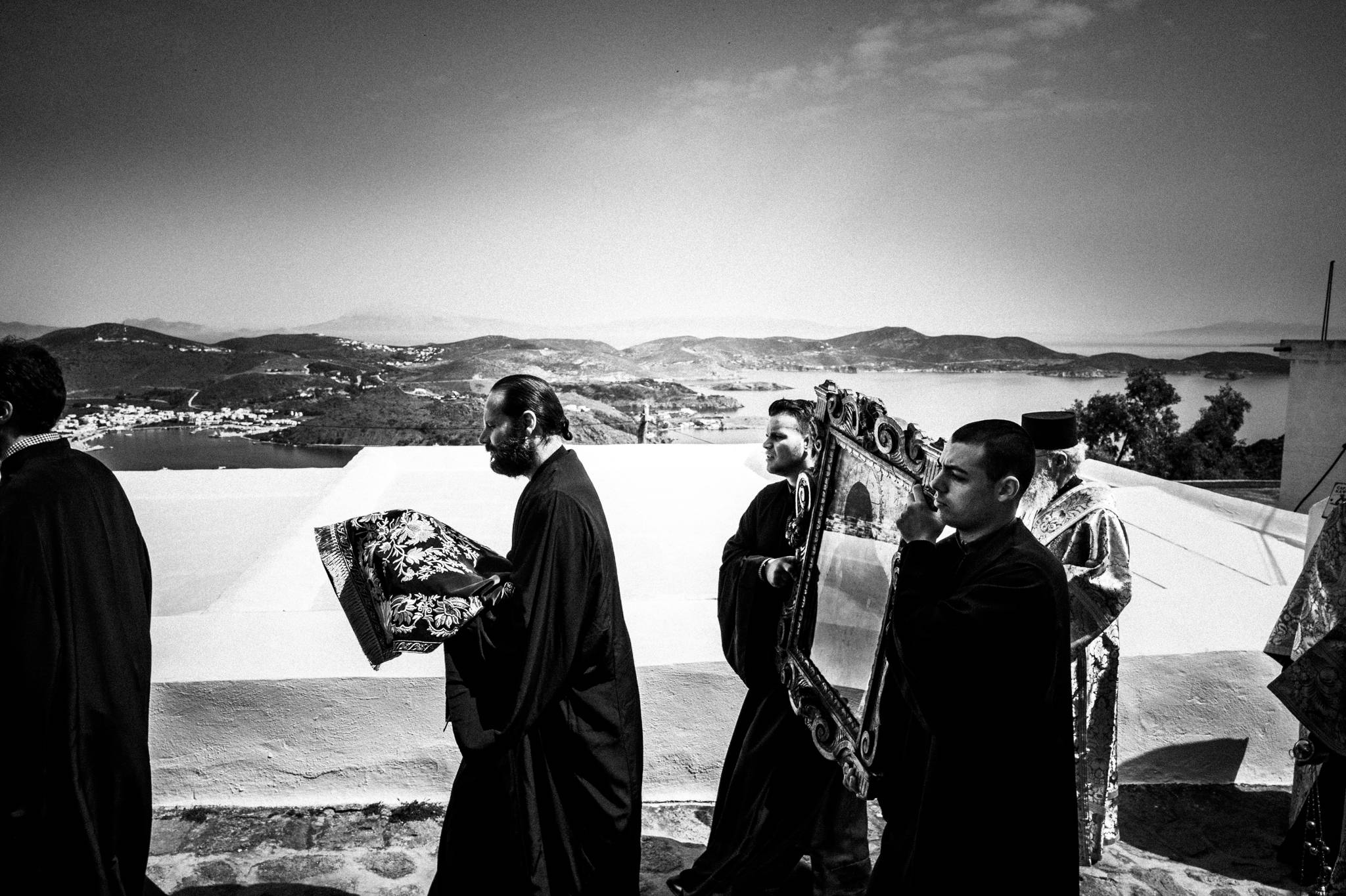 The custom of Niptiras in Patmos island by photographer George Tatakis