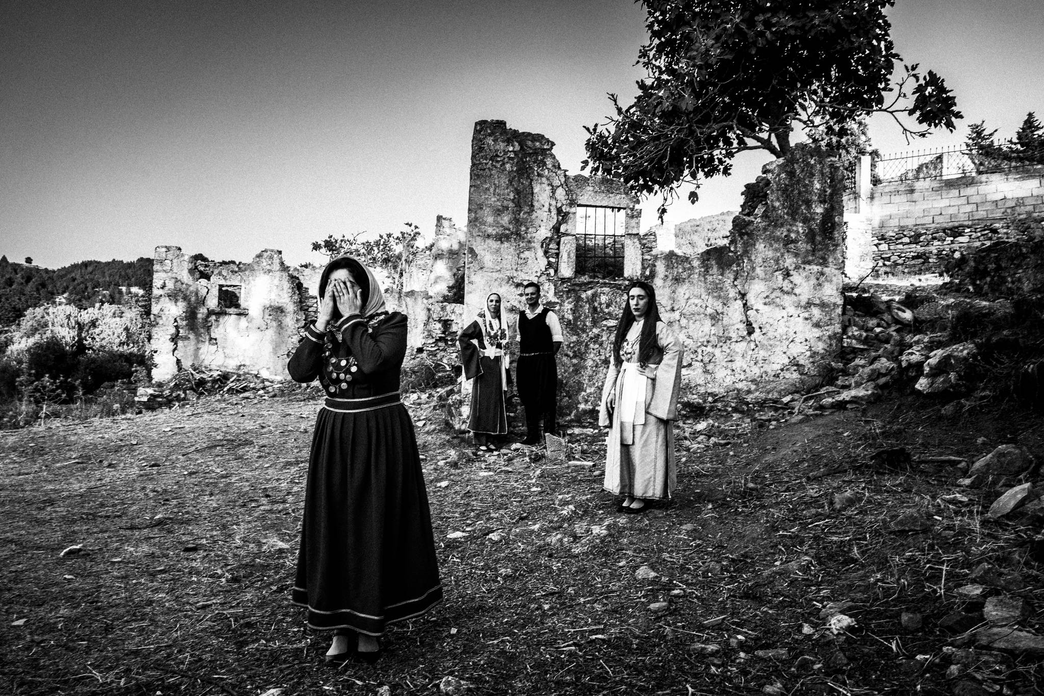 Traditional costumes of Kos by photographer George Tatakis