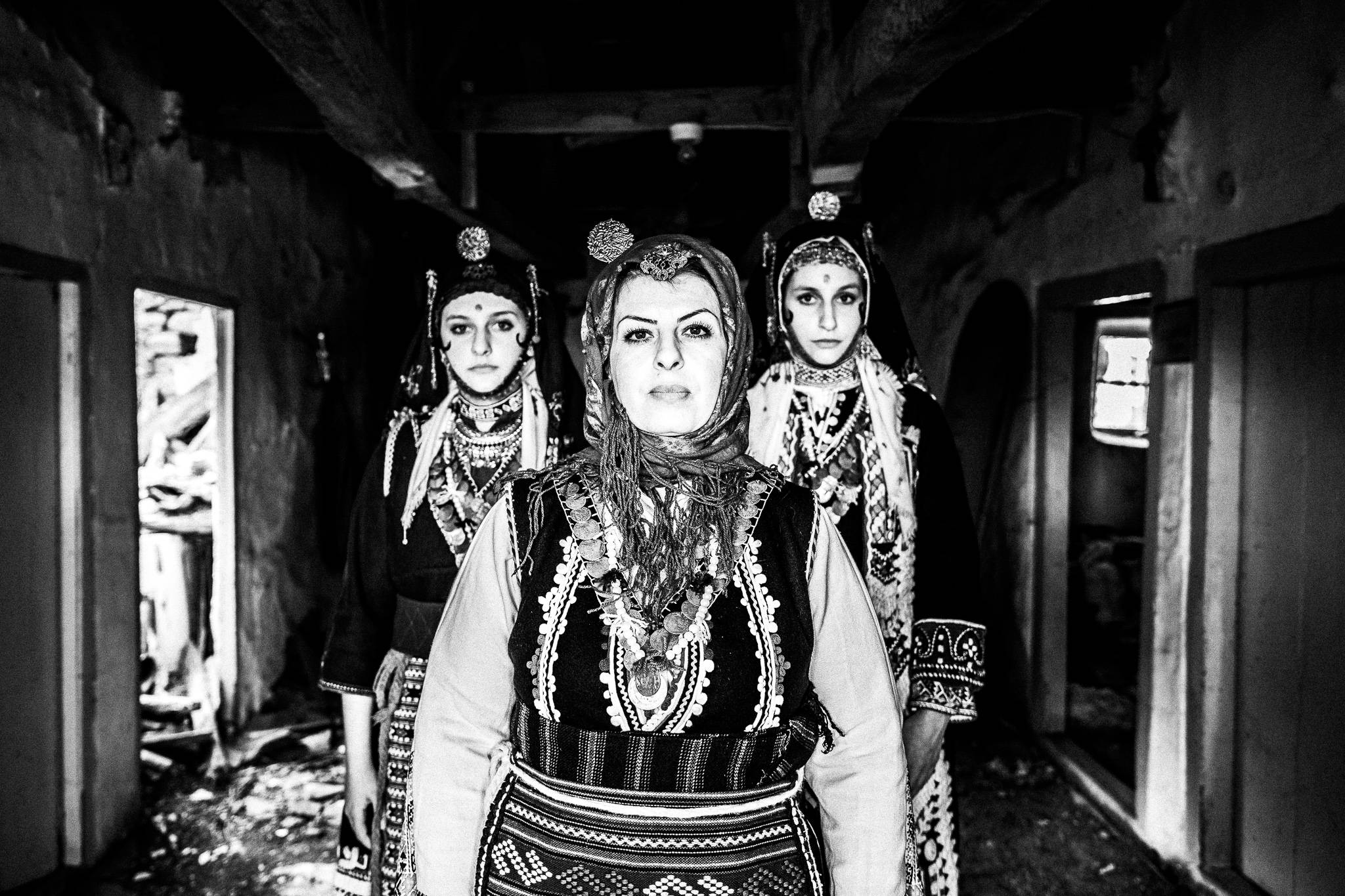 Inside a traditional house in Vrysses village, Evros, Thrace, Greece, by photographer George Tatakis