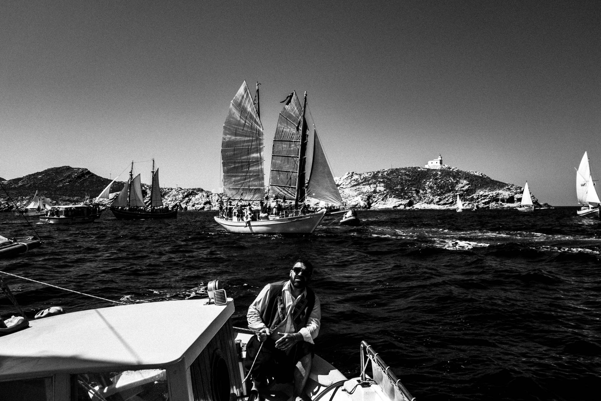 On board Aghios Yorgis, by photographer George Tatakis