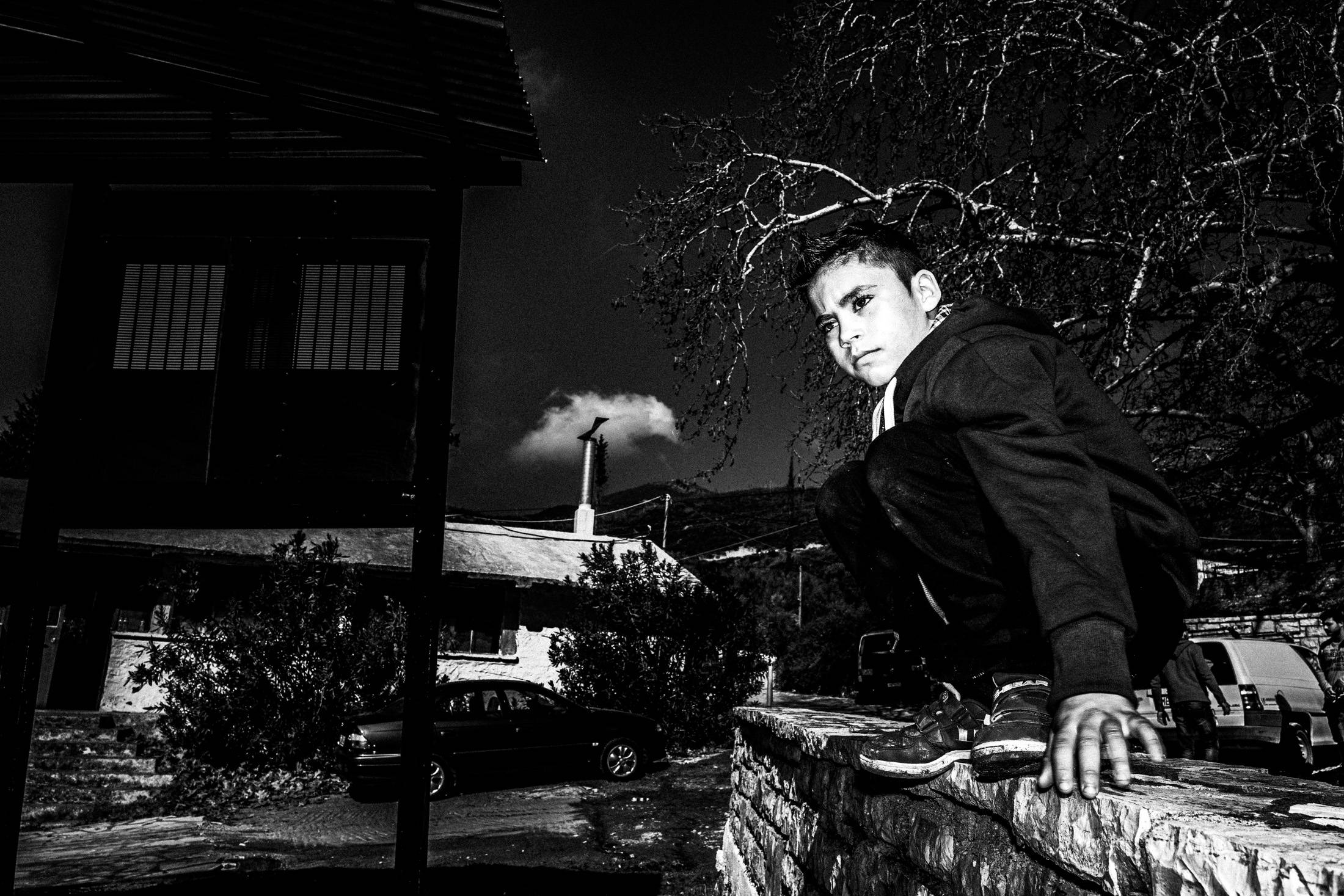 St. Simeon Festivals in Missolonghi, Greece. Black and White Photography by George Tatakis.