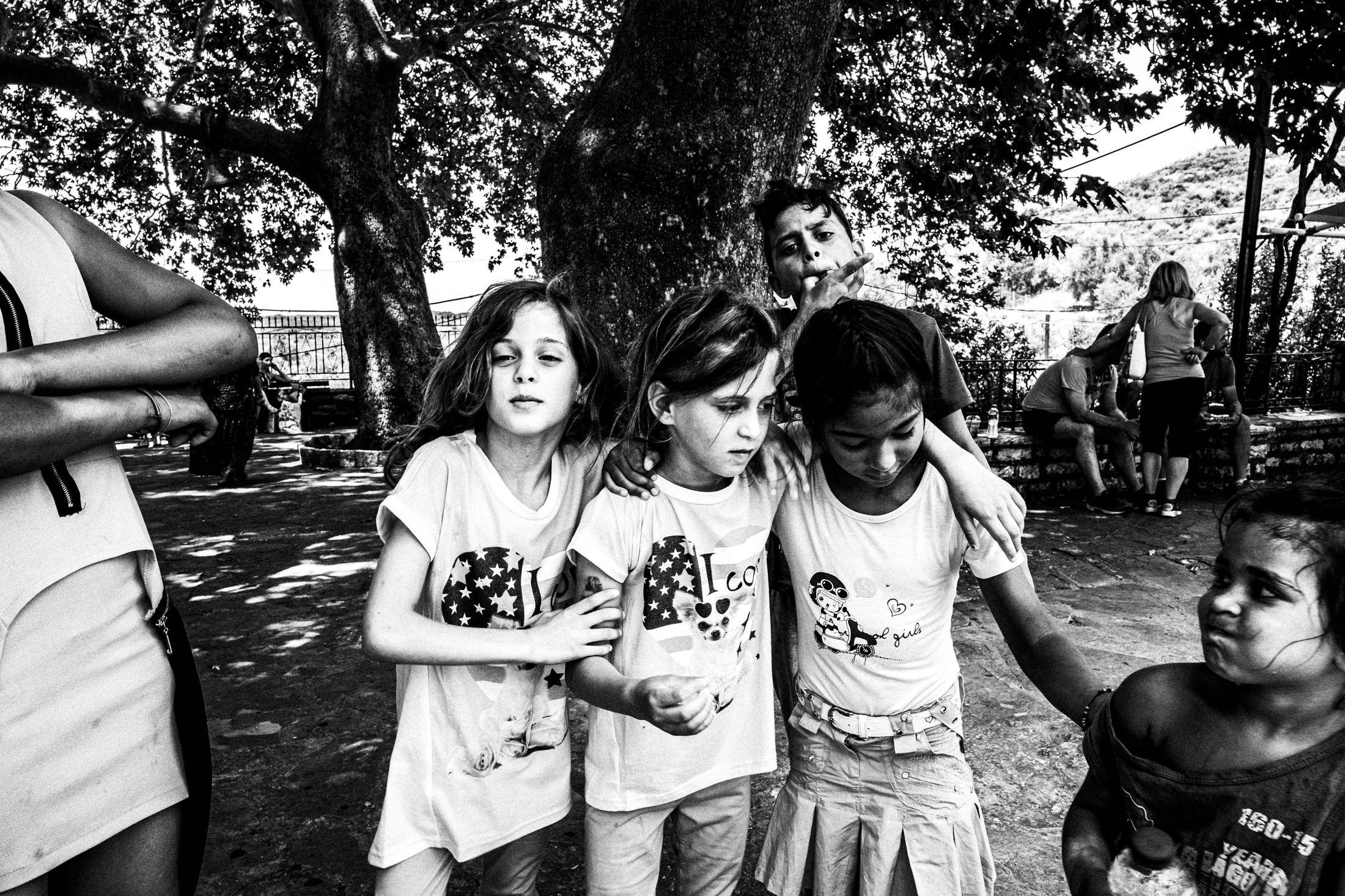 St. Simeon Festivals in Missolonghi, Greece. Black and White Photography by George Tatakis.