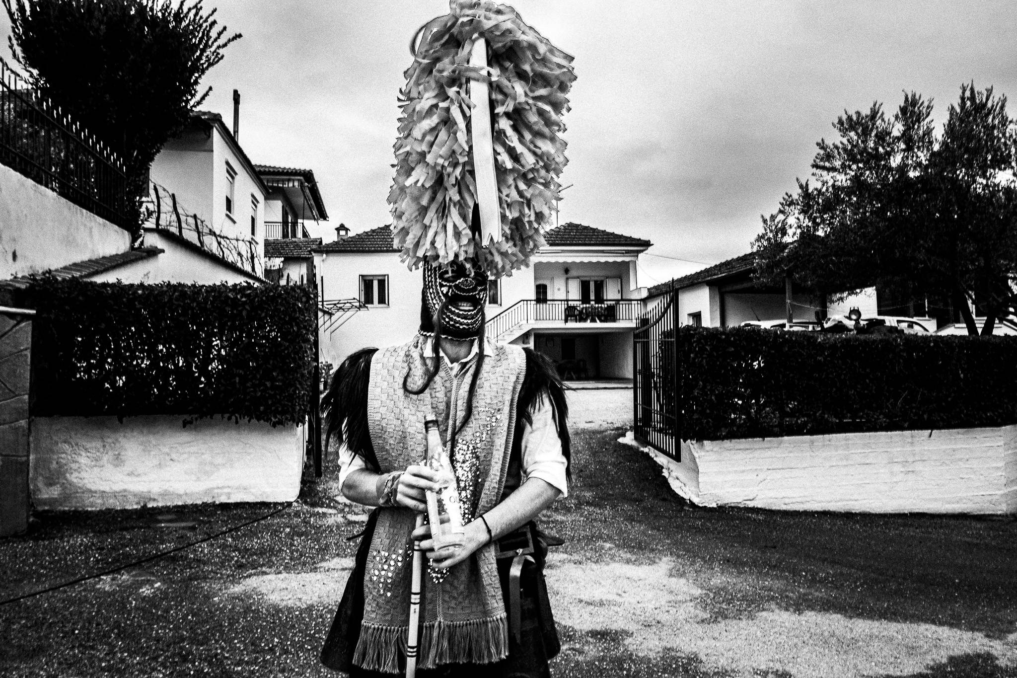 Arapides of Profitis, Pagan Christmas customs of Northern Greece, by photographer George Tatakis