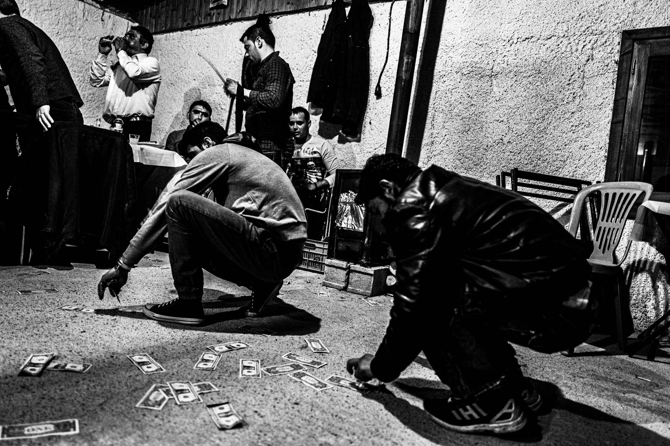 St. Simeon Festivals in Missolonghi, Greece. Black and White Photography by George Tatakis.